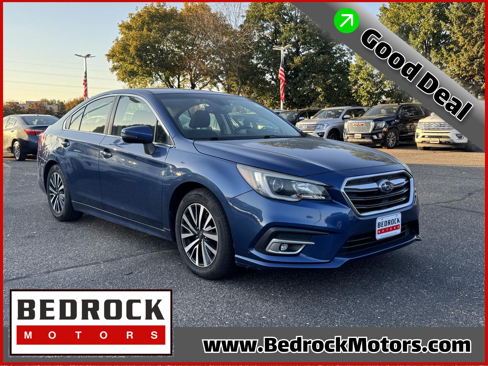 Abyss Blue Pearl 2019 Subaru Legacy Sedan All-Wheel Drive Continuously Variable Transmission