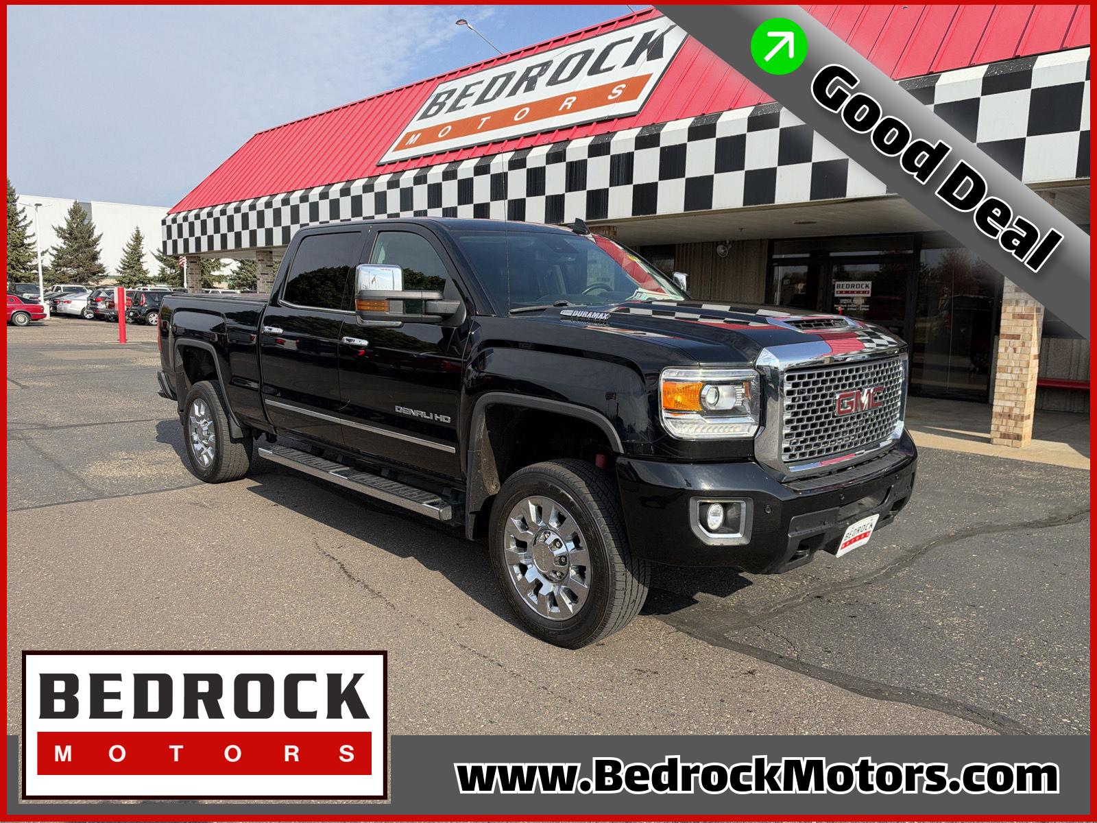 Onyx Black 2017 GMC Sierra 2500HD Pickup Truck Four-Wheel Drive 6-Speed Automatic
