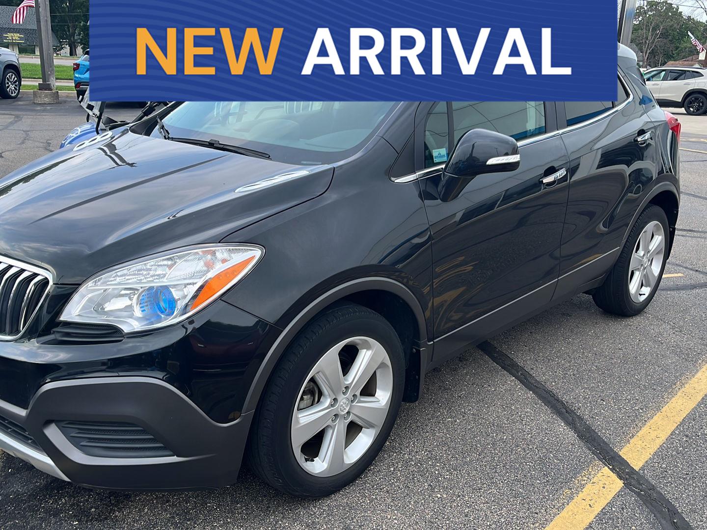 Carbon Black Metallic 2016 Buick Encore SUV / Crossover Front-Wheel Drive 6-Speed Automatic Overdrive