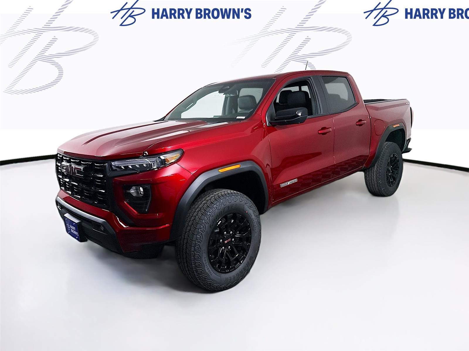 Volcanic Red Tintcoat 2026 GMC Canyon Pickup Truck Four-Wheel Drive 8-Speed Automatic
