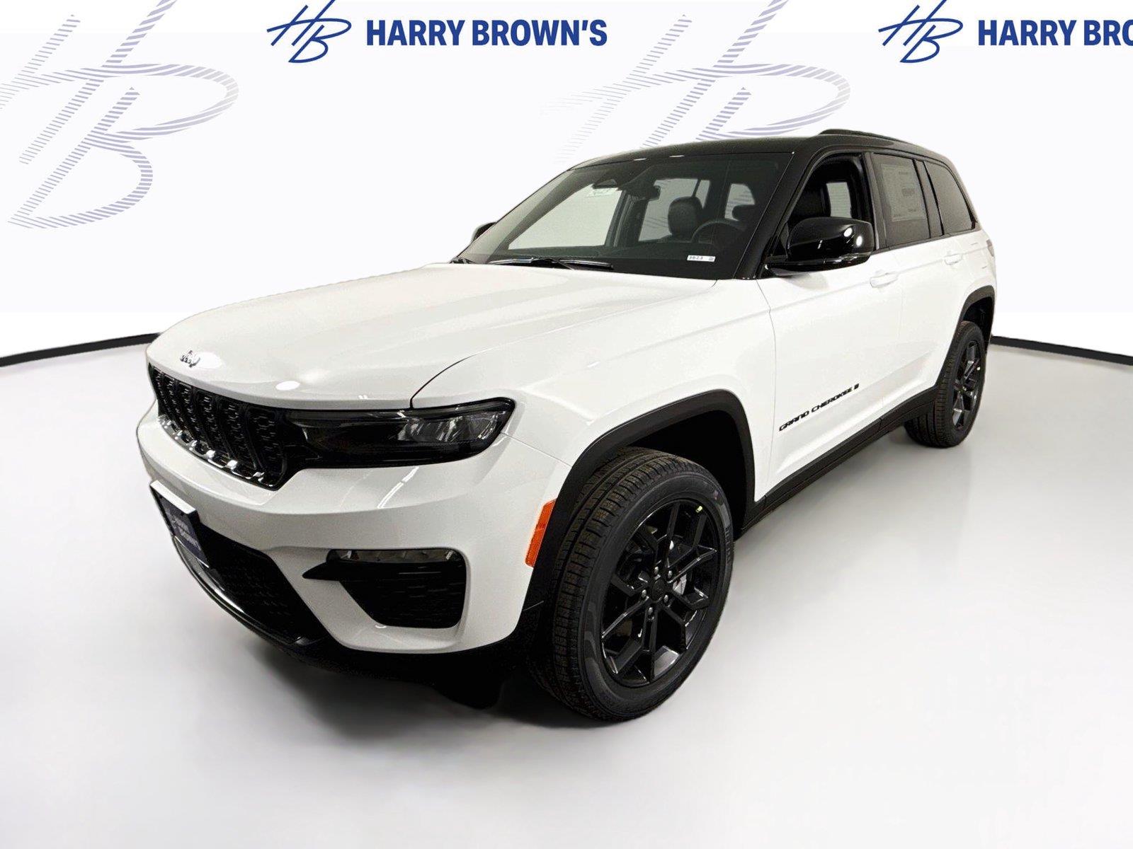 Bright White Clearcoat 2025 Jeep Grand Cherokee SUV / Crossover Four-Wheel Drive 8-Speed Automatic