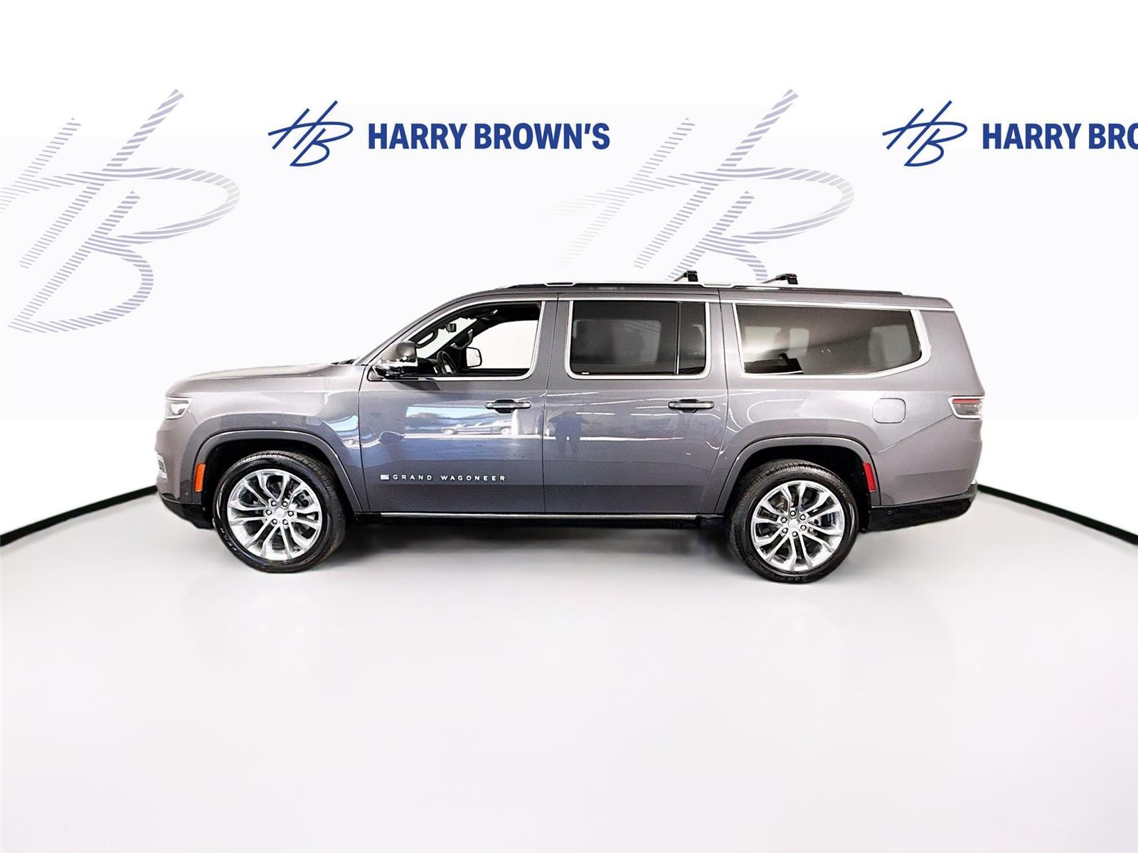 Baltic Gray Metallic Clearcoat 2023 Jeep Grand Wagoneer L Series II 4WD SUV / Crossover Four-Wheel Drive 8-Speed Automatic