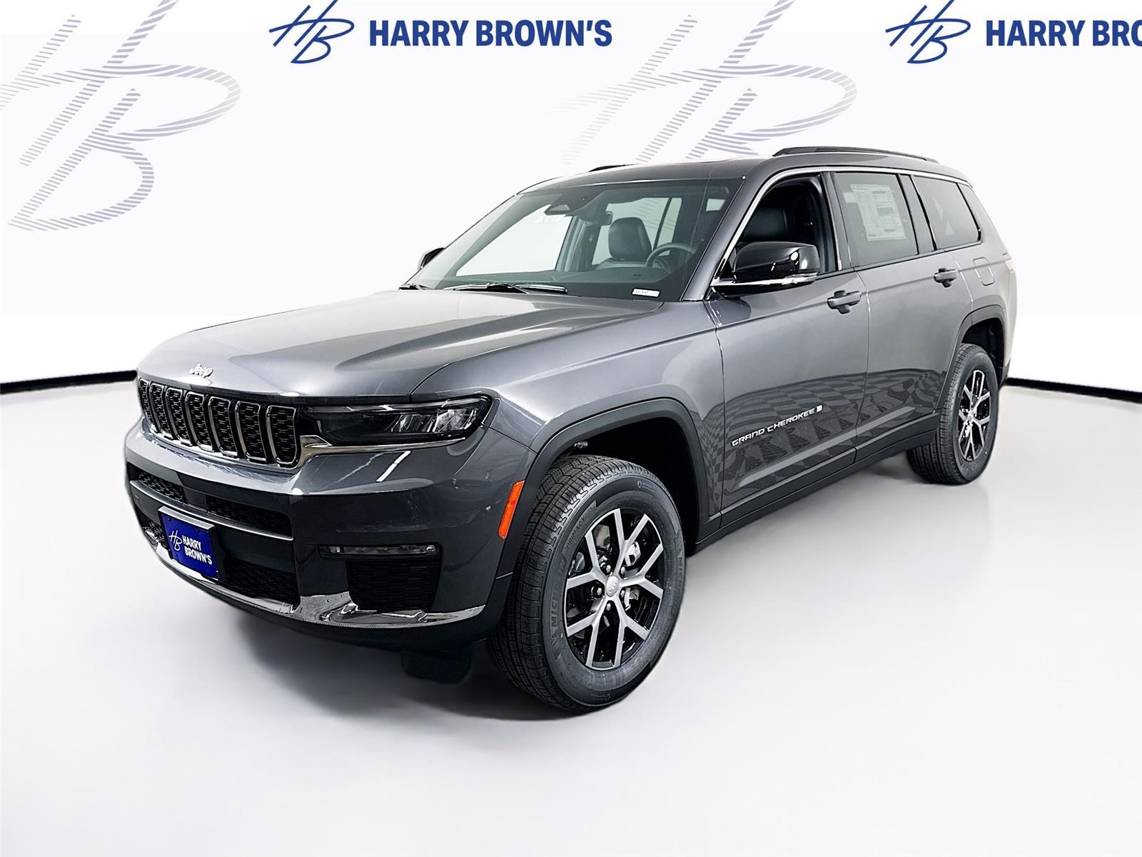 Baltic Gray Metallic Clearcoat 2025 Jeep Grand Cherokee L SUV / Crossover Four-Wheel Drive 8-Speed Automatic
