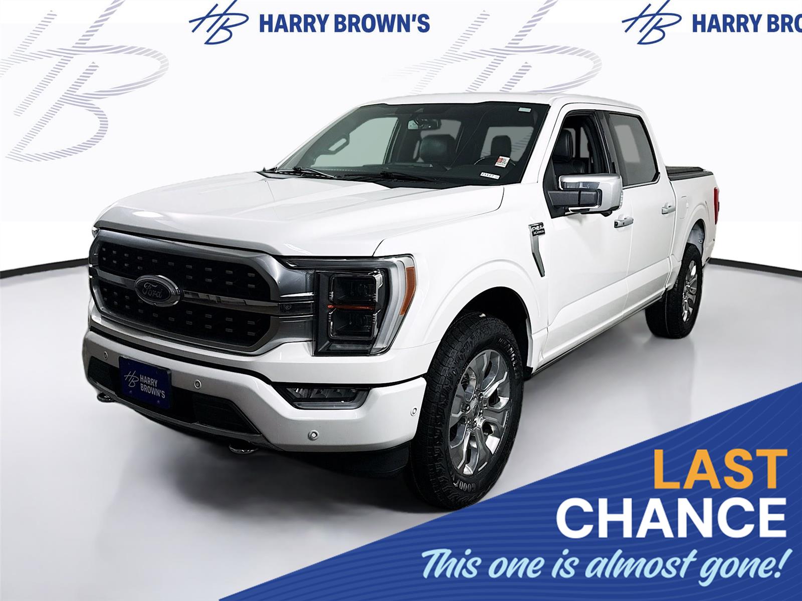 Star White Metallic Tri-Coat 2021 Ford F-150 Platinum SuperCrew 4WD Pickup Truck Four-Wheel Drive Automatic