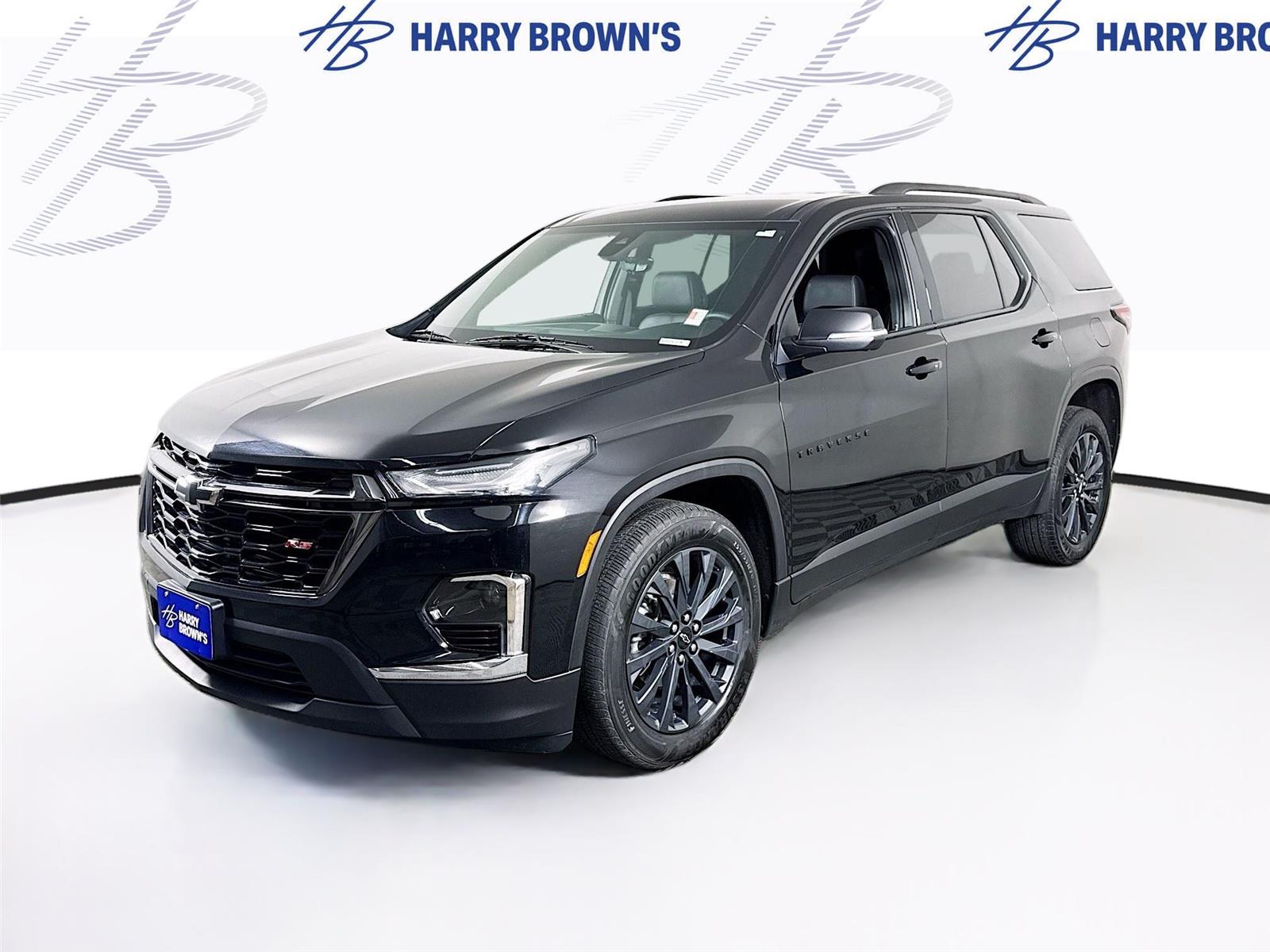 Mosaic Black Metallic 2023 Chevrolet Traverse RS AWD SUV / Crossover Four-Wheel Drive 9-Speed Automatic