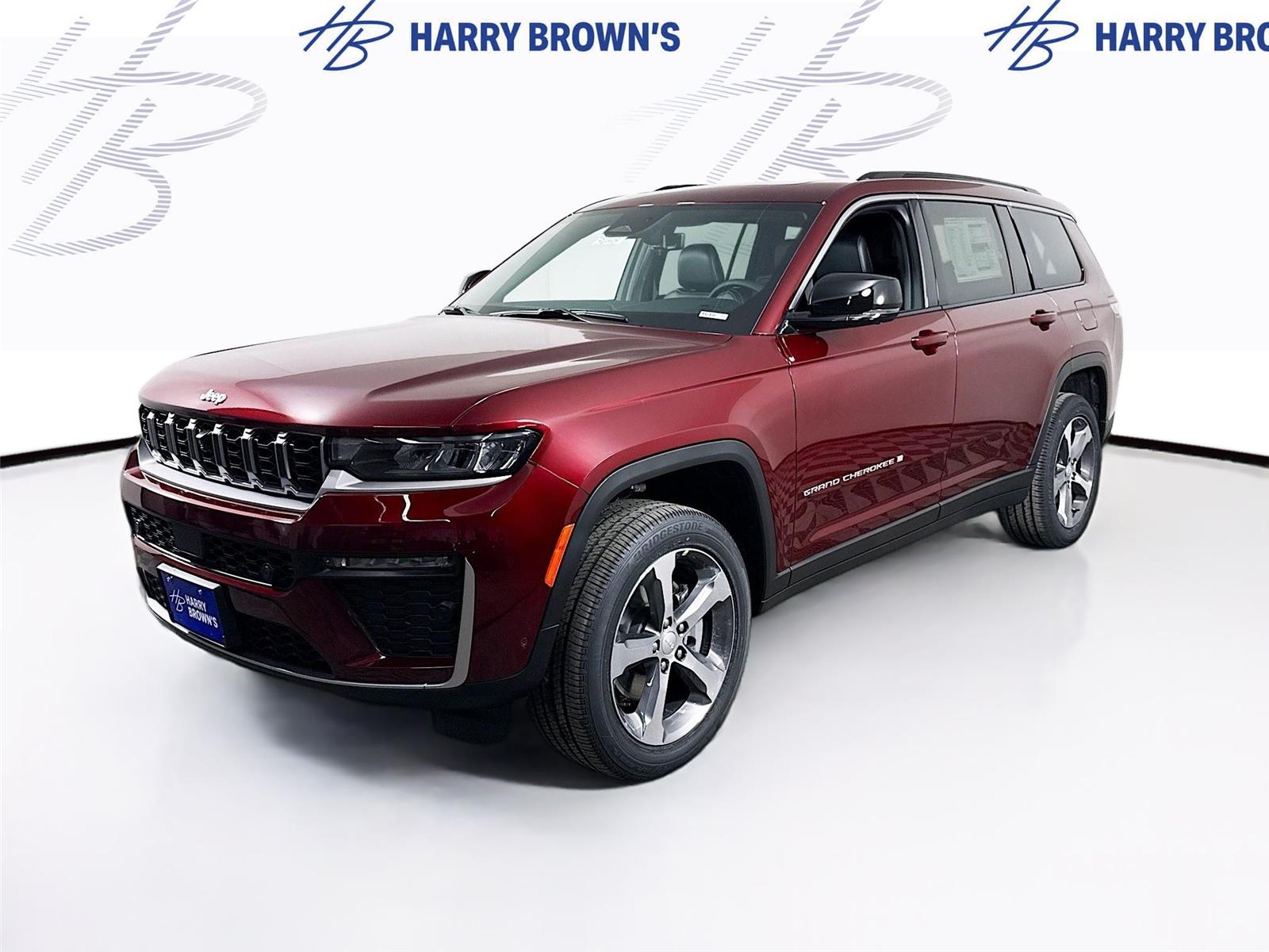 Velvet Red Pearlcoat 2026 Jeep Grand Cherokee L SUV / Crossover Four-Wheel Drive 8-Speed Automatic