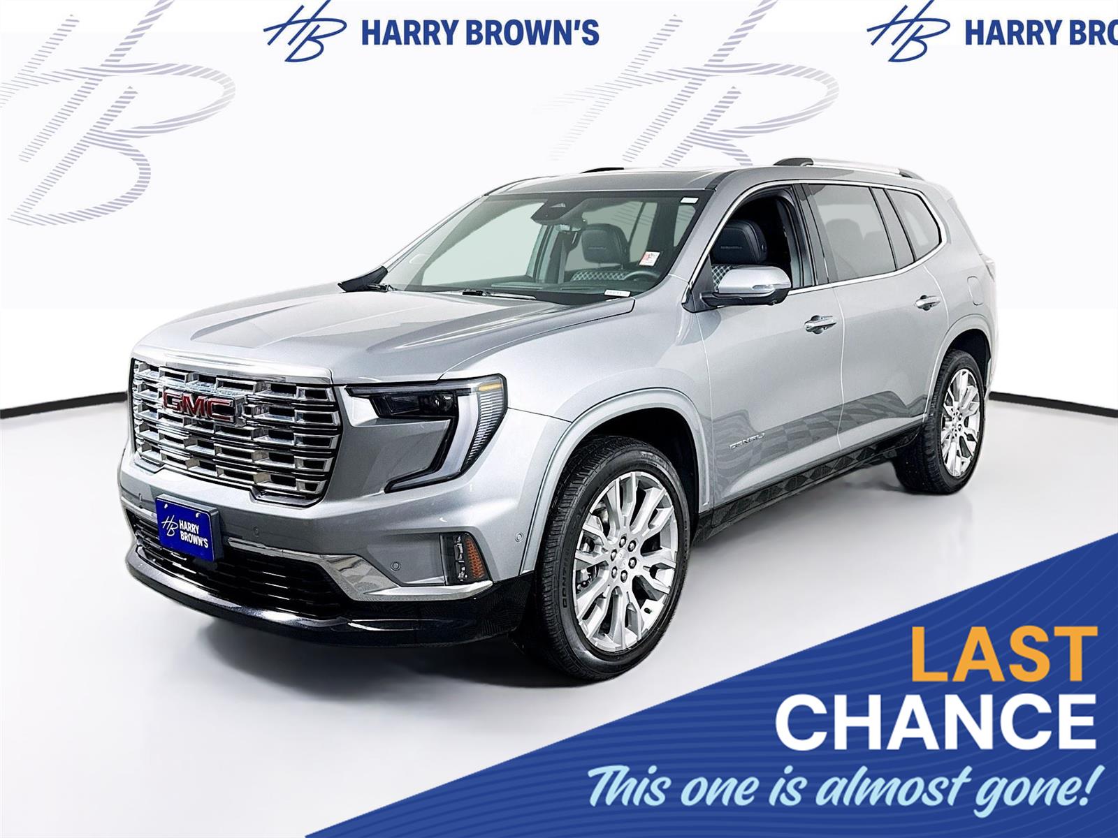 Sterling Metallic 2025 GMC Acadia Denali AWD SUV / Crossover Four-Wheel Drive 8-Speed Automatic