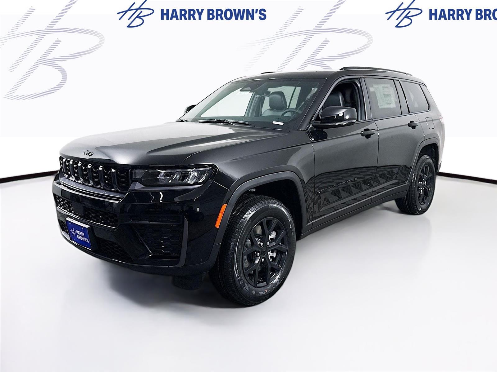 Diamond Black Crystal Pearlcoat 2026 Jeep Grand Cherokee L SUV / Crossover Four-Wheel Drive 8-Speed Automatic