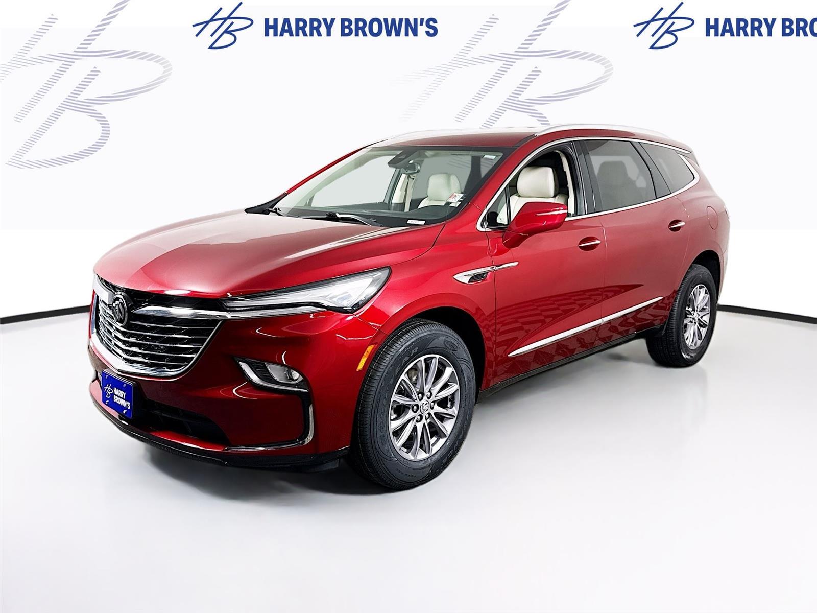 Cherry Red Tintcoat 2023 Buick Enclave Essence AWD SUV / Crossover Four-Wheel Drive 9-Speed Automatic