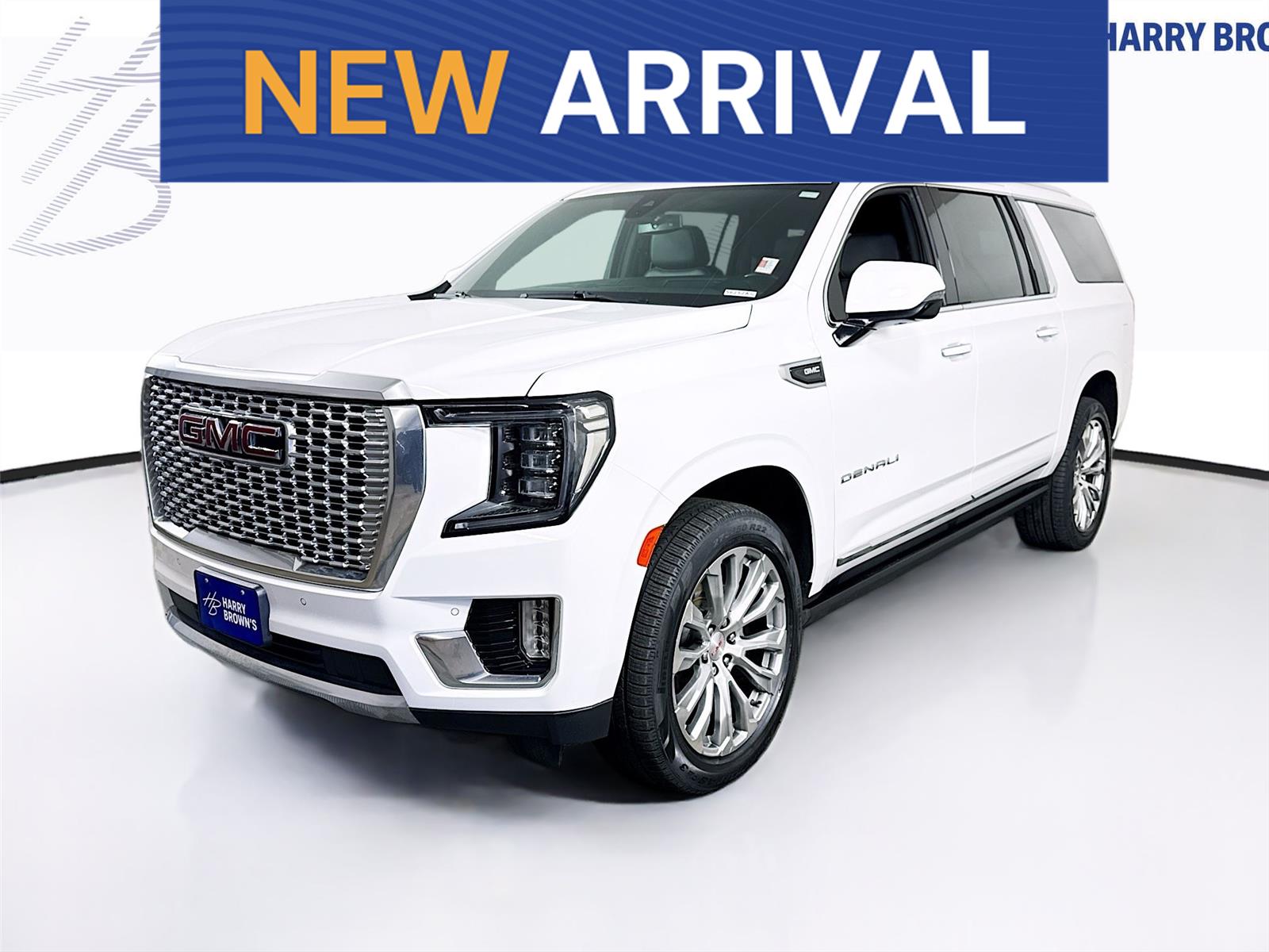 Summit White 2022 GMC Yukon XL Denali 4WD SUV / Crossover Four-Wheel Drive Automatic
