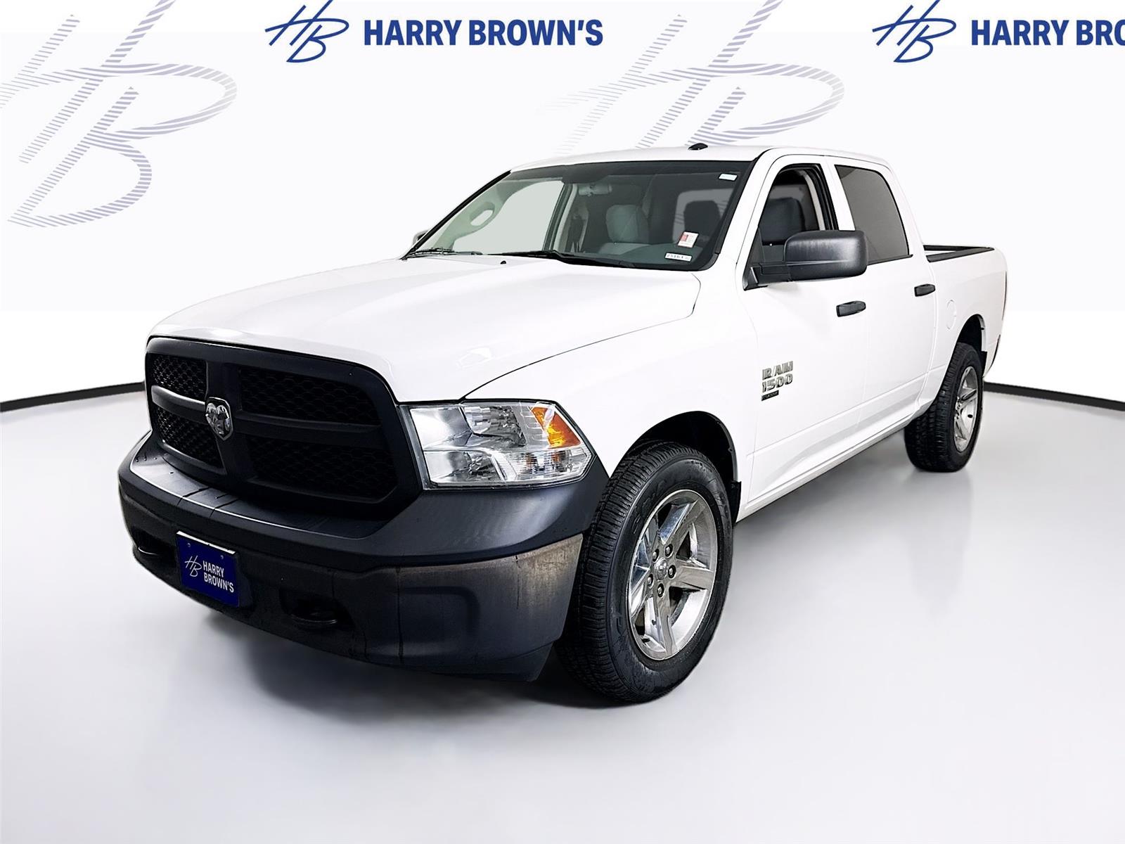 Bright White Clearcoat 2020 RAM 1500 Pickup Truck 8-Speed Automatic