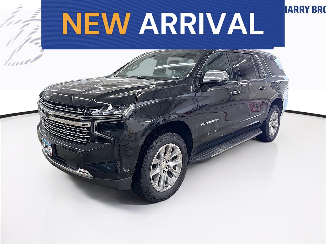 Black 2021 Chevrolet Suburban Premier 4WD SUV / Crossover Four-Wheel Drive Automatic
