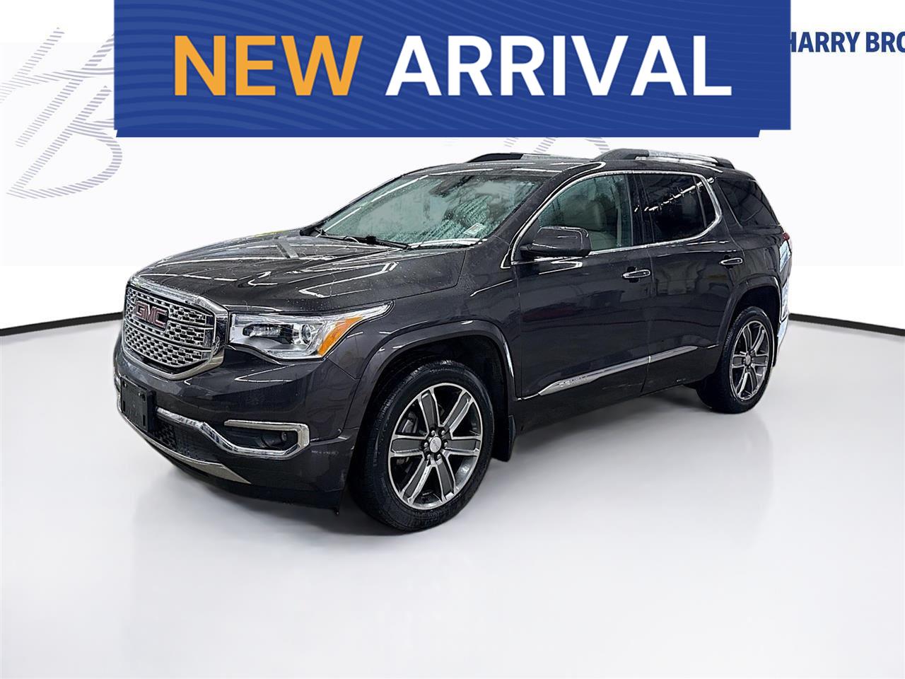 Gray (Iridium Metallic) 2017 GMC Acadia Denali AWD SUV / Crossover Four-Wheel Drive 6-Speed Automatic