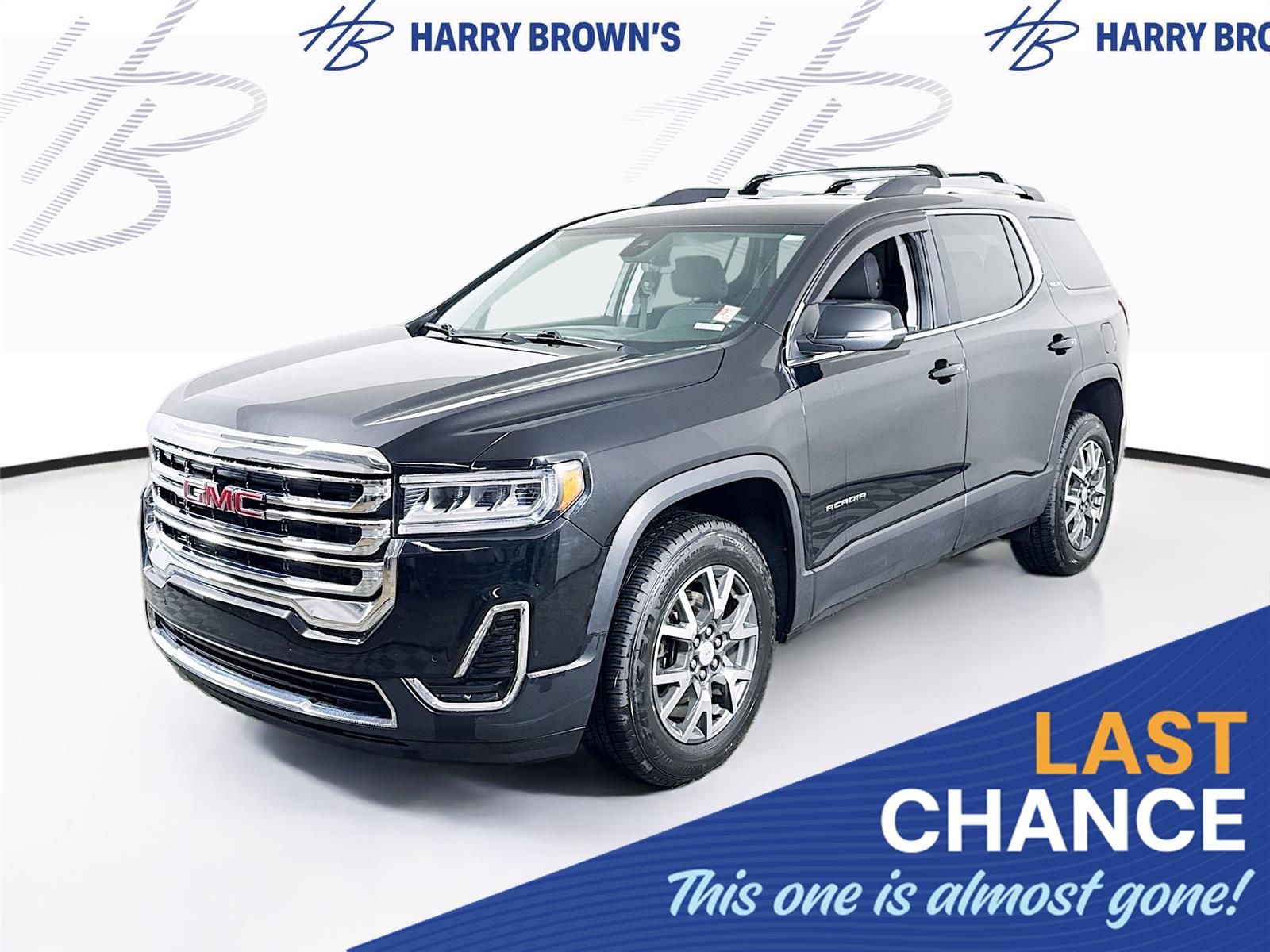 Black (Ebony Twilight Metallic) 2023 GMC Acadia SLE AWD SUV / Crossover Four-Wheel Drive 9-Speed Automatic