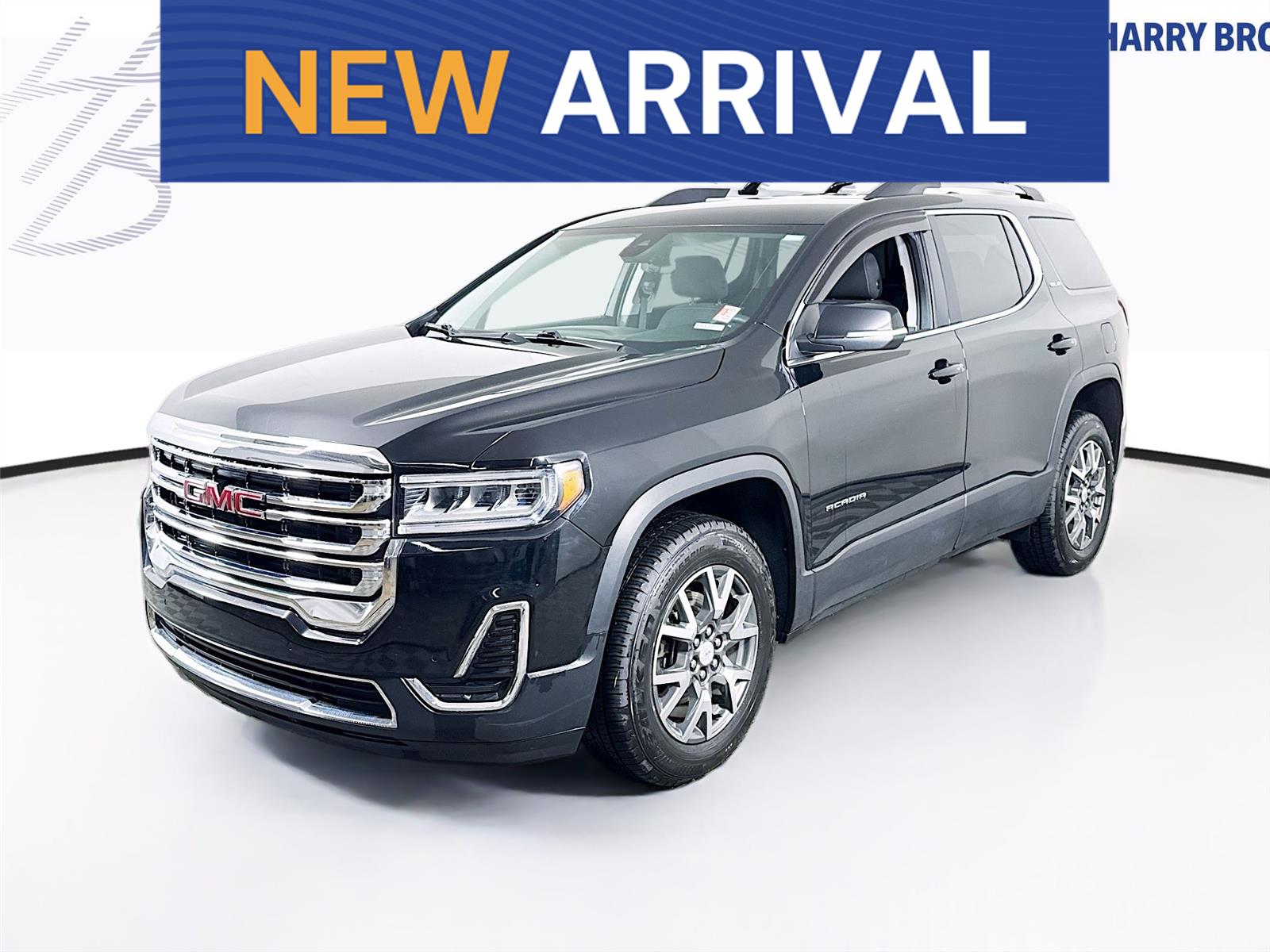 Black (Ebony Twilight Metallic) 2023 GMC Acadia SLE AWD SUV / Crossover Four-Wheel Drive 9-Speed Automatic