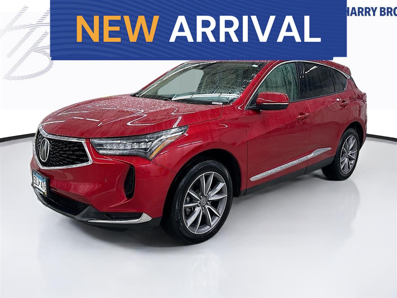 Performance Red Pearl 2022 Acura RDX SH-AWD with Technology Package SUV / Crossover All-Wheel Drive Automatic