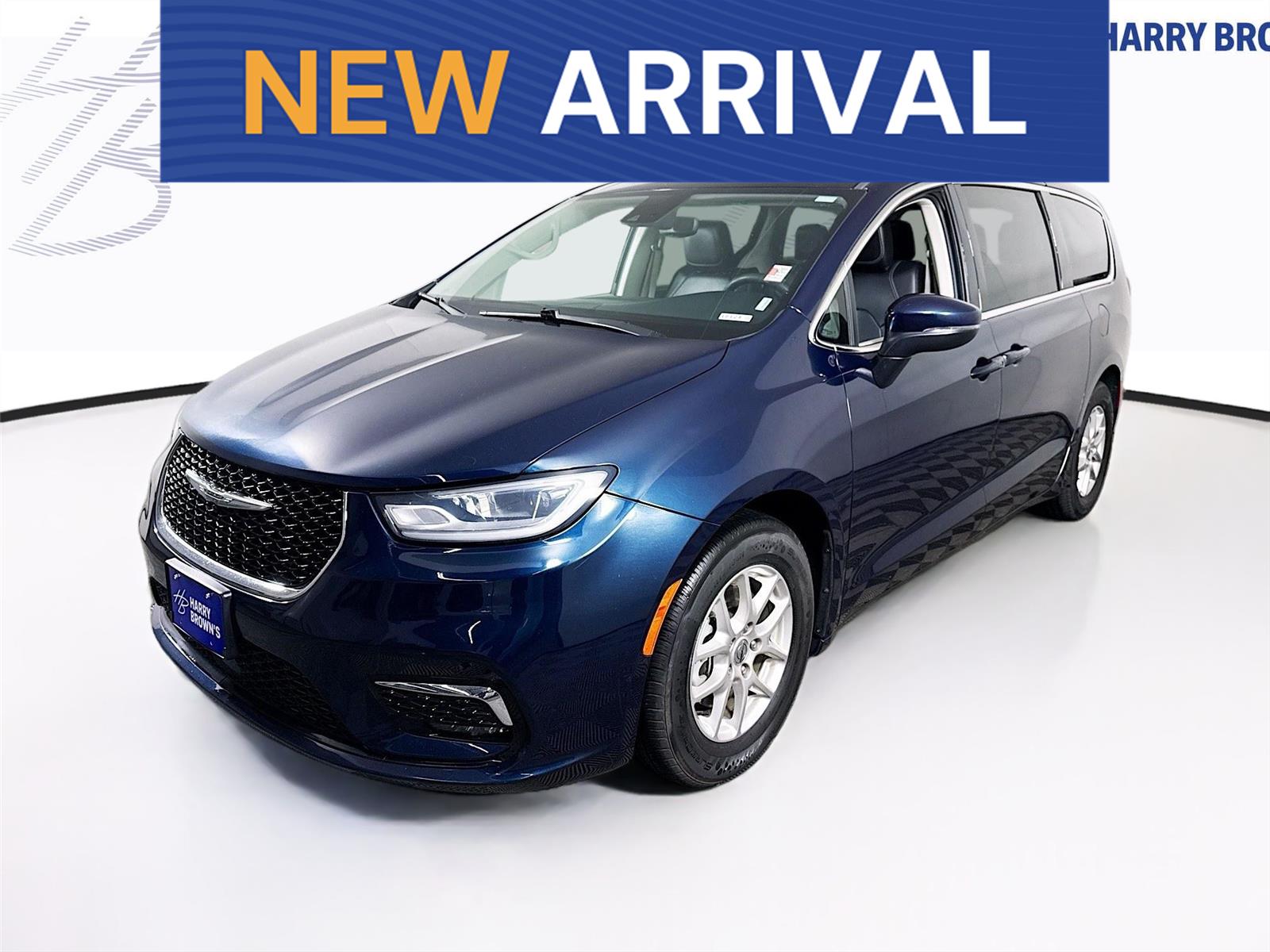 Fathom Blue Pearlcoat 2023 Chrysler Pacifica Touring L FWD Minivan Front-Wheel Drive 9-Speed Automatic
