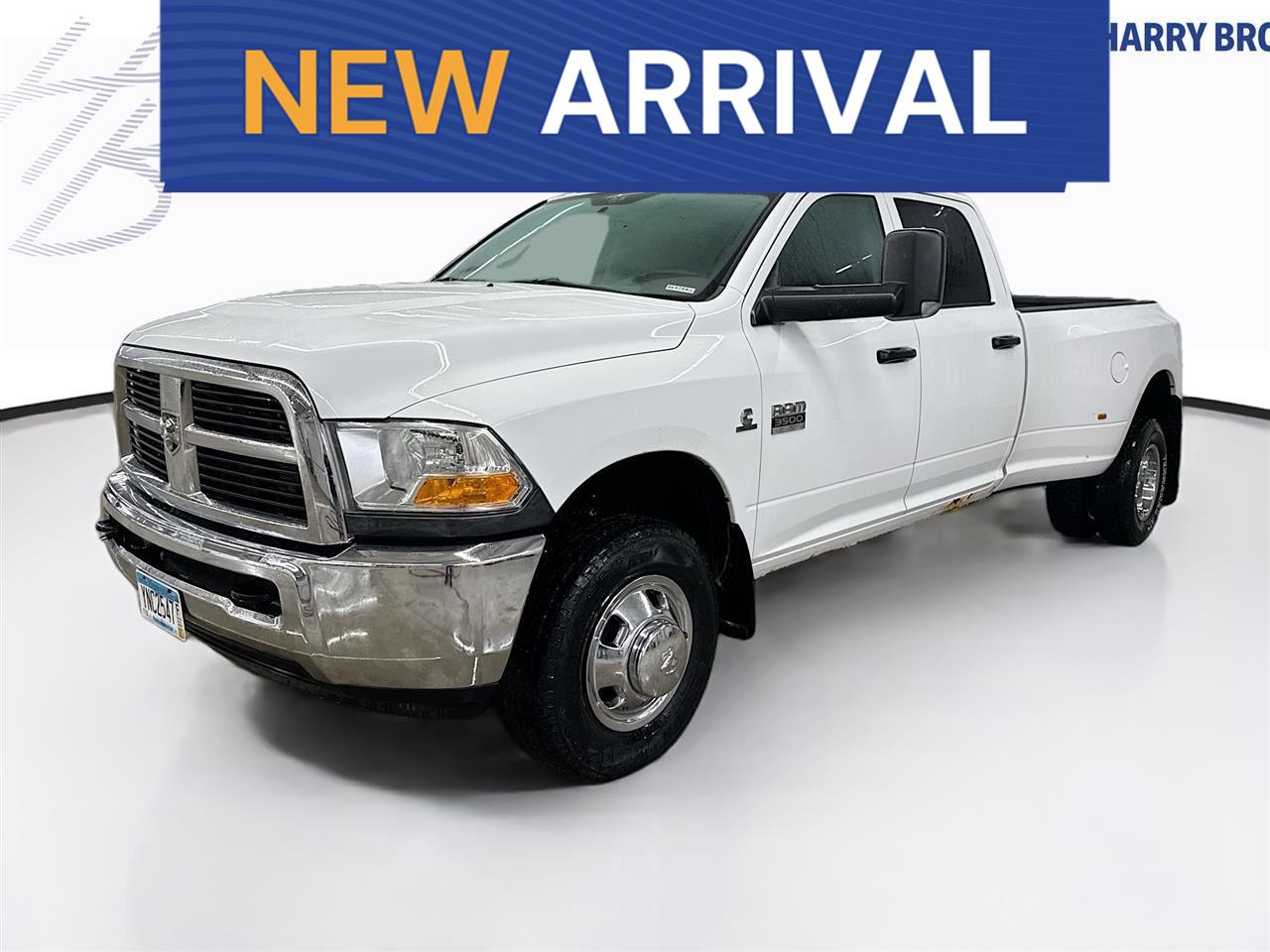 Bright White Clearcoat 2011 RAM 3500 ST Crew Cab 8 ft. DRW 4WD Van Four-Wheel Drive 6-Speed Automatic Overdrive