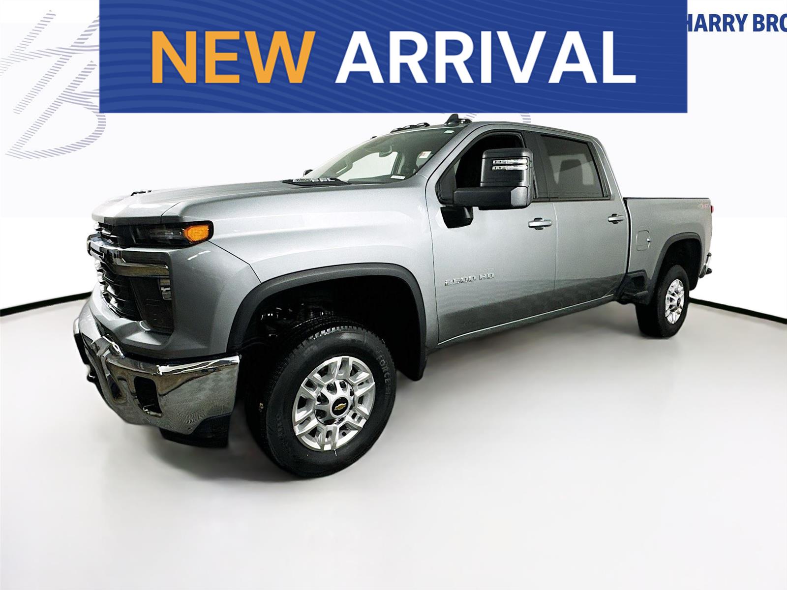 Sterling Gray Metallic 2024 Chevrolet Silverado 2500HD LT Crew Cab 4WD Pickup Truck Four-Wheel Drive Automatic