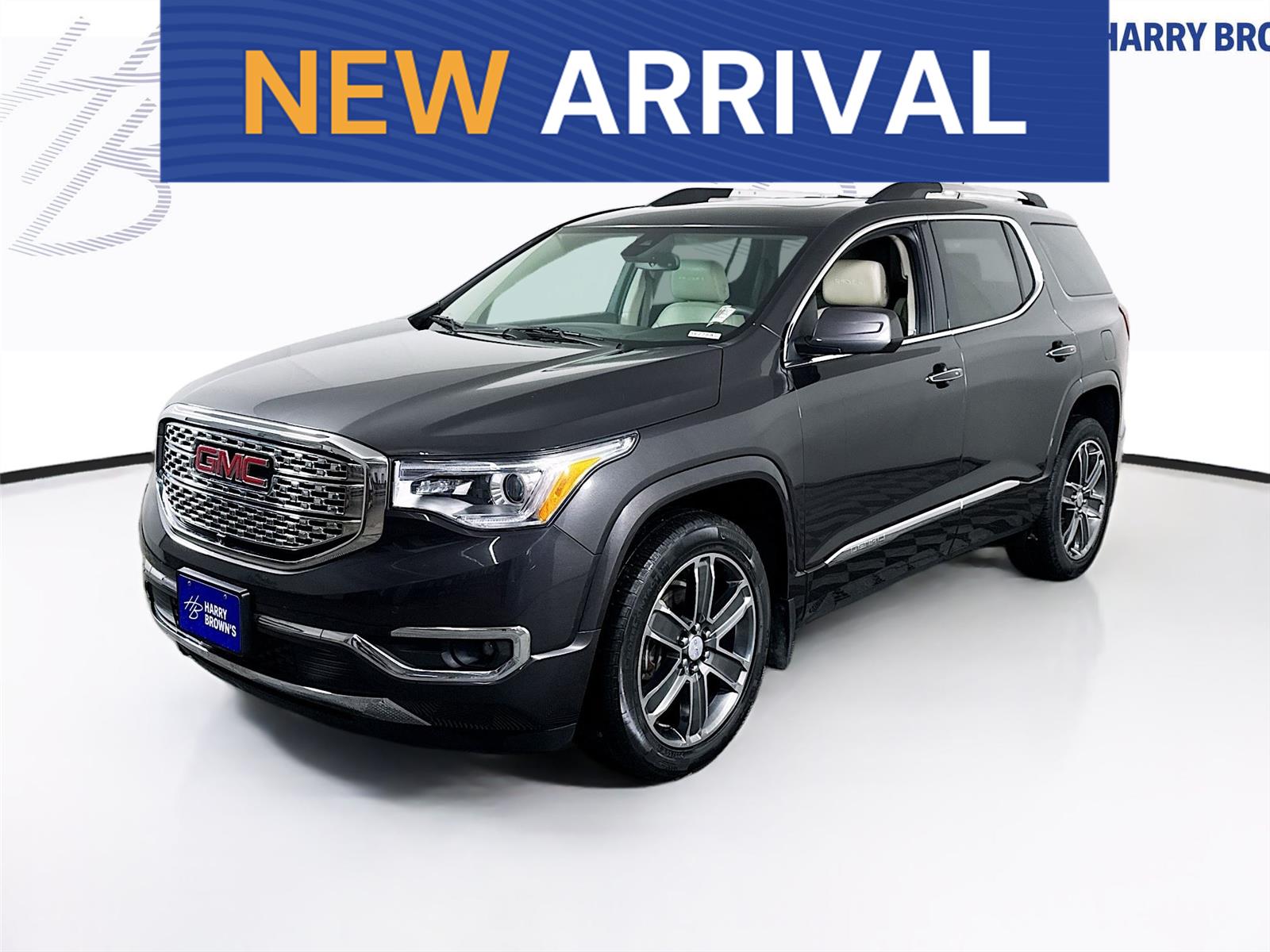 Gray (Iridium Metallic) 2017 GMC Acadia Denali AWD SUV / Crossover Four-Wheel Drive 6-Speed Automatic