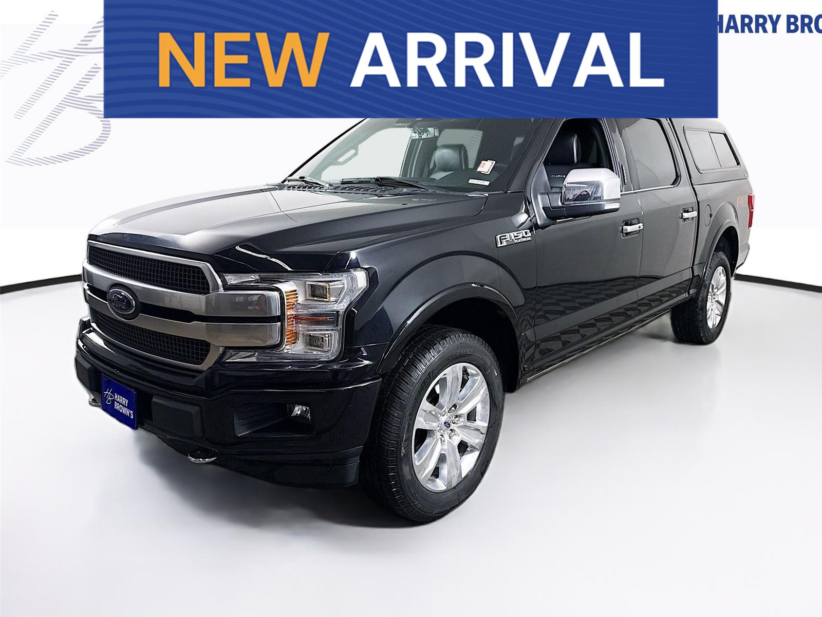 Agate Black 2020 Ford F-150 Platinum SuperCrew 4WD Pickup Truck Four-Wheel Drive Automatic