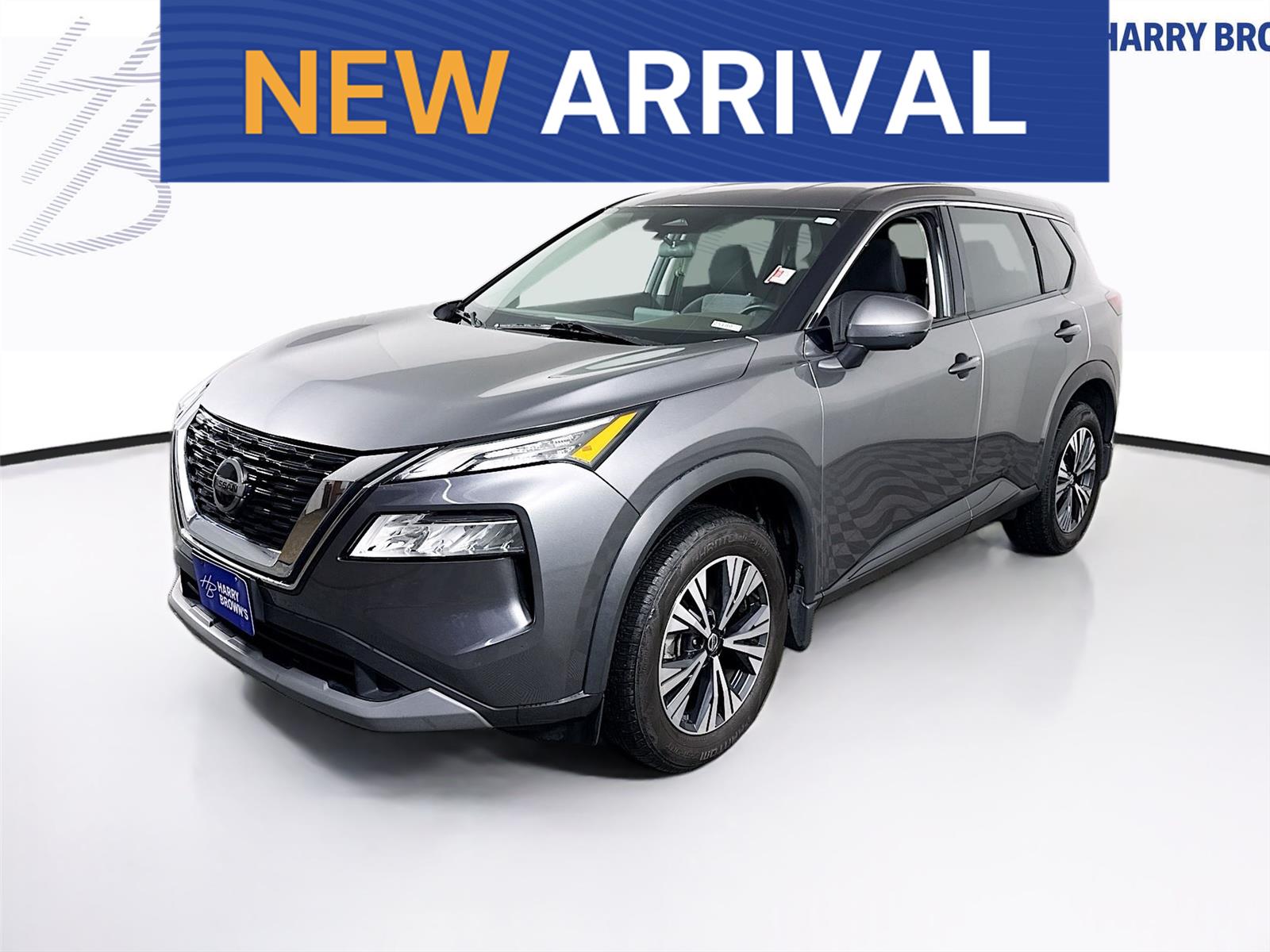 Gray (Gun Metallic) 2021 Nissan Rogue SV AWD SUV / Crossover All-Wheel Drive Continuously Variable Transmission