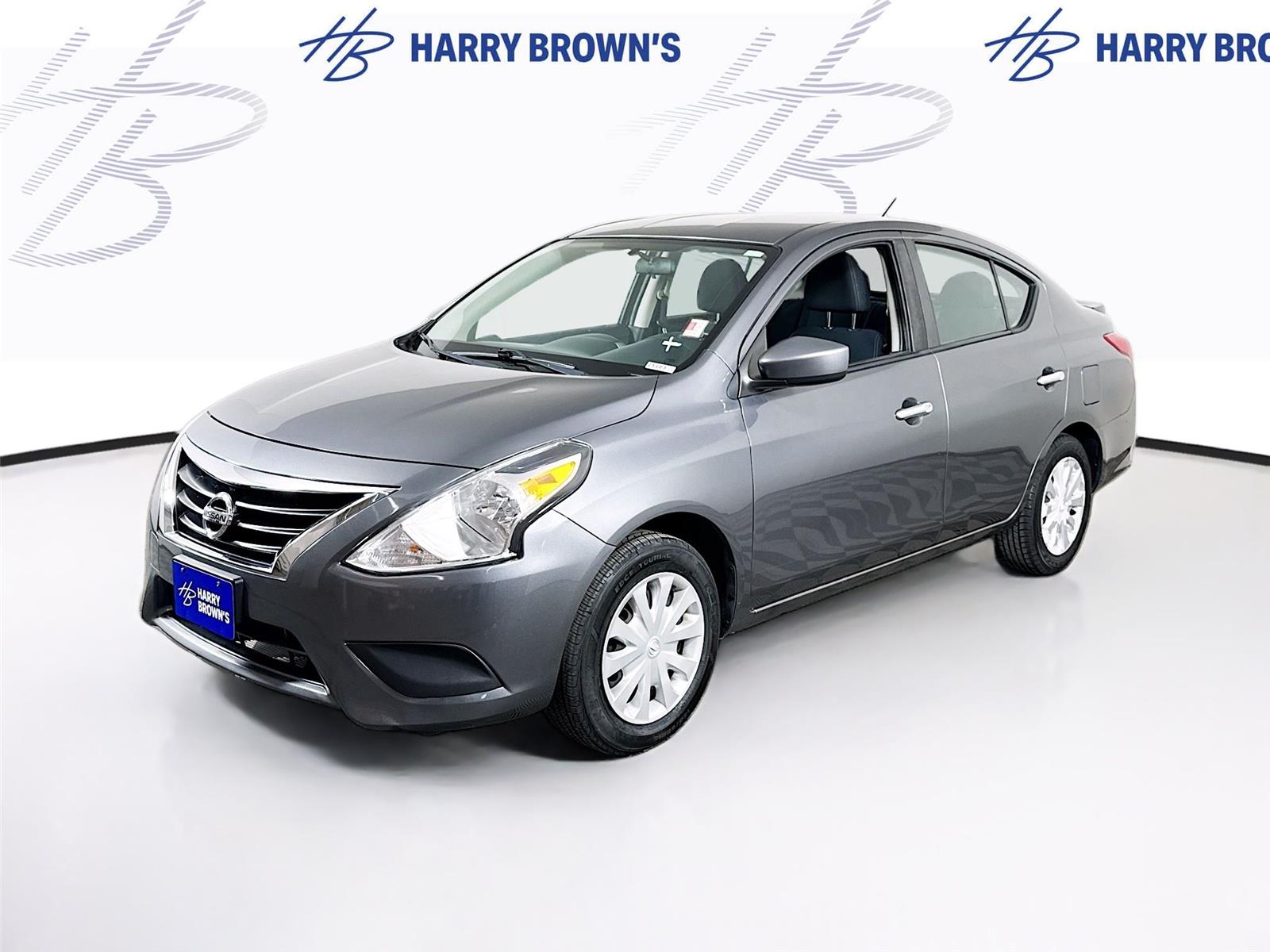 Gray (Gun Metallic) 2019 Nissan Versa SV FWD Sedan Front-Wheel Drive Continuously Variable Transmission