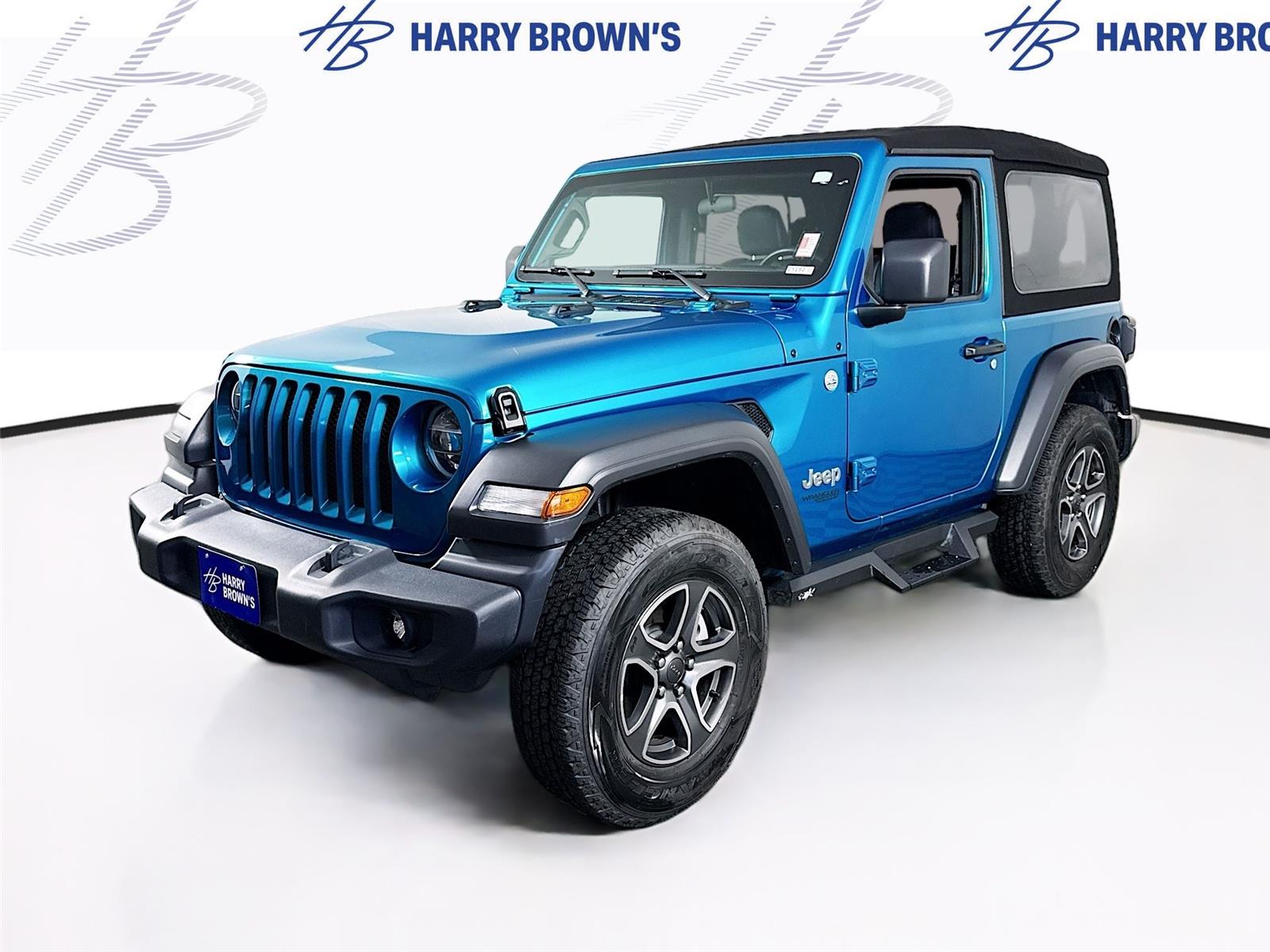 Bikini Pearlcoat 2020 Jeep Wrangler Sport S 4WD SUV / Crossover Four-Wheel Drive 8-Speed Automatic