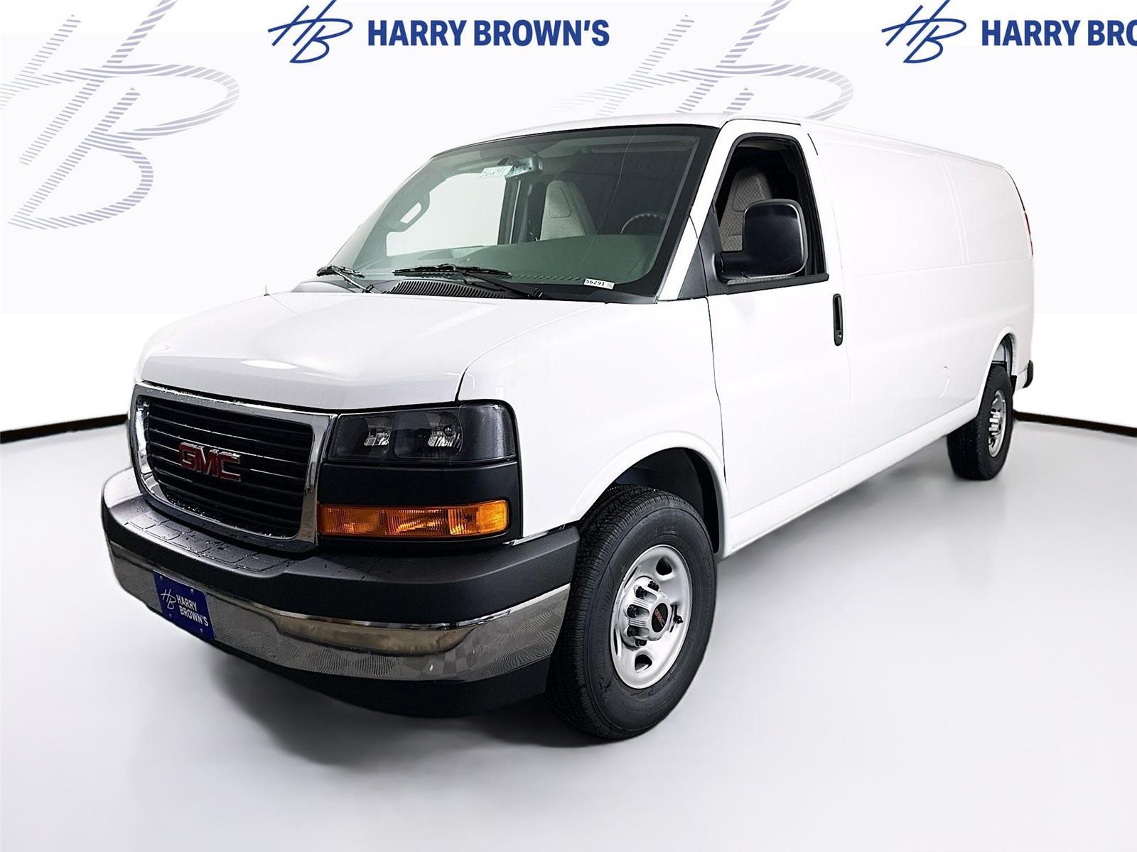 Summit White 2026 GMC Savana Cargo Van Rear-Wheel Drive 8-Speed Automatic