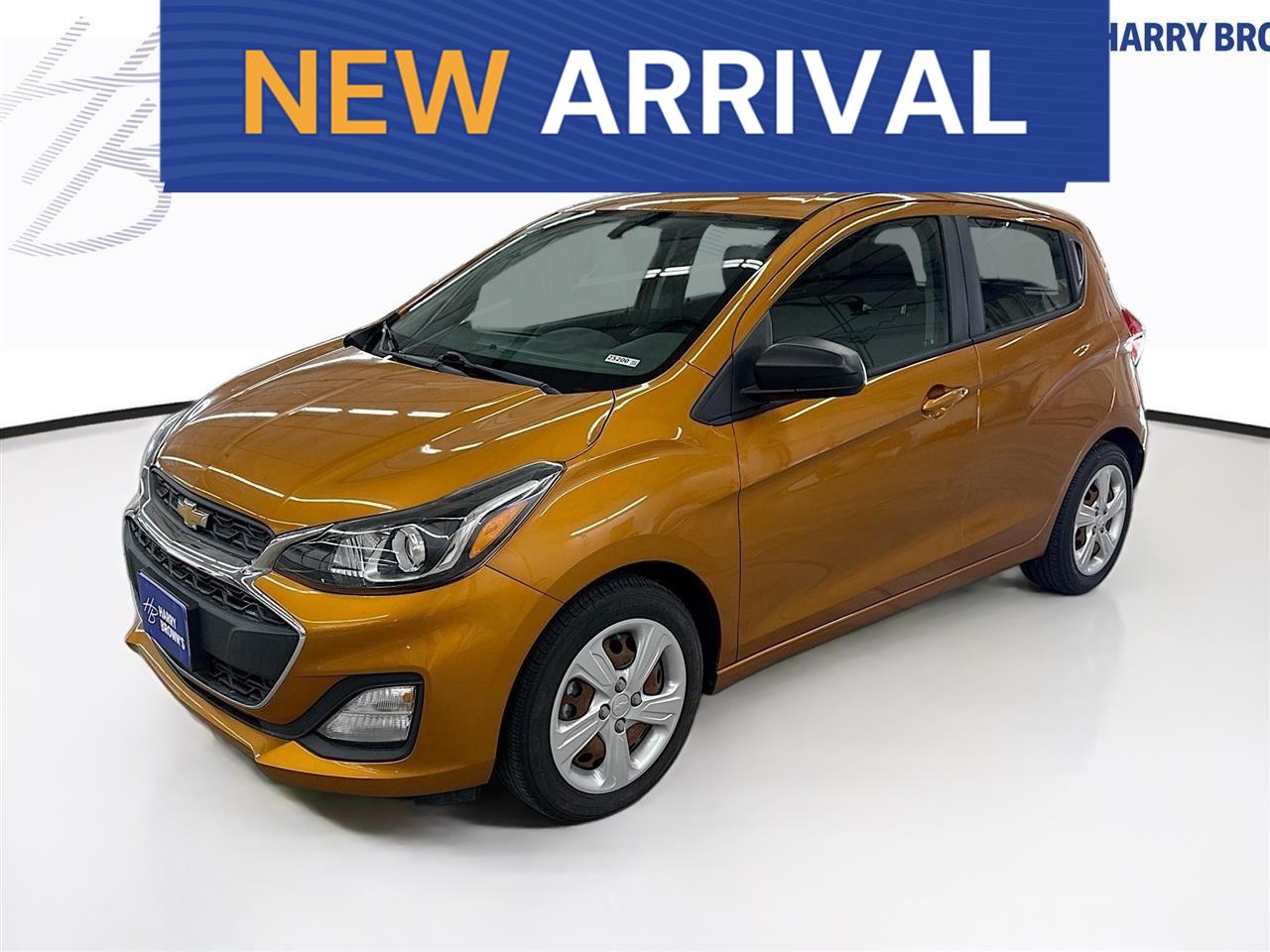 Orange Burst 2020 Chevrolet Spark LS FWD Hatchback Front-Wheel Drive Continuously Variable Transmission