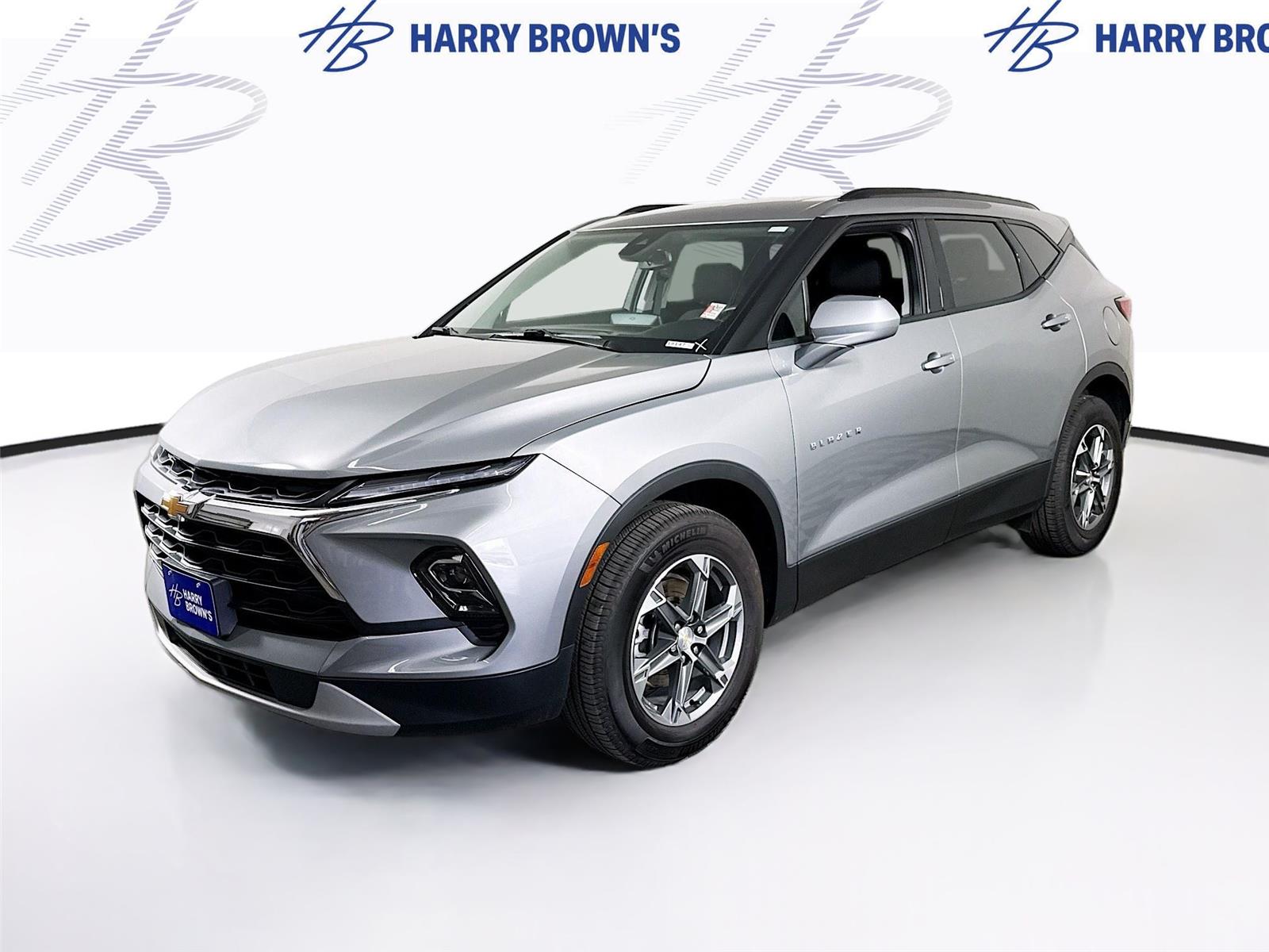 Sterling Gray Metallic 2023 Chevrolet Blazer SUV / Crossover All-Wheel Drive 9-Speed Automatic
