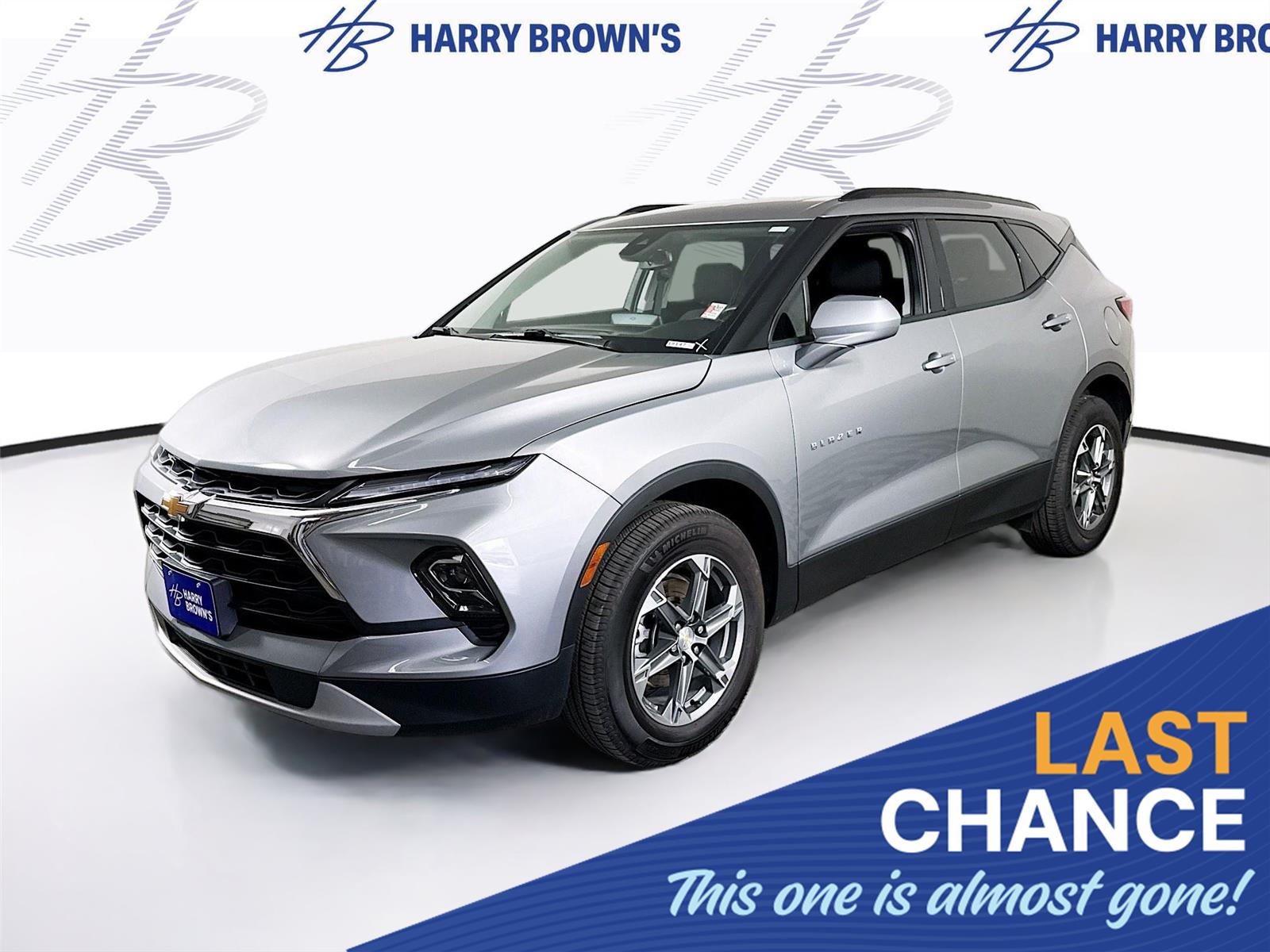 Sterling Gray Metallic 2023 Chevrolet Blazer SUV / Crossover All-Wheel Drive 9-Speed Automatic