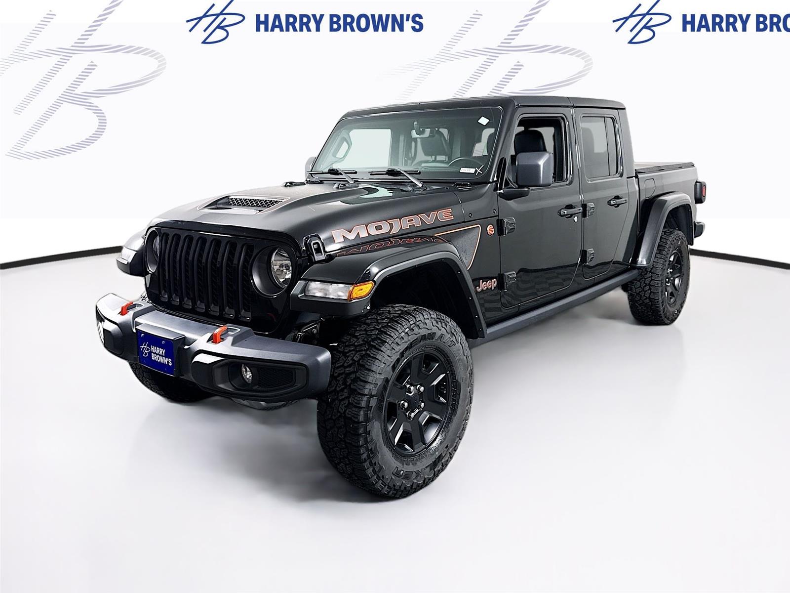 Black Clearcoat 2023 Jeep Gladiator Pickup Truck Four-Wheel Drive 8-Speed Automatic