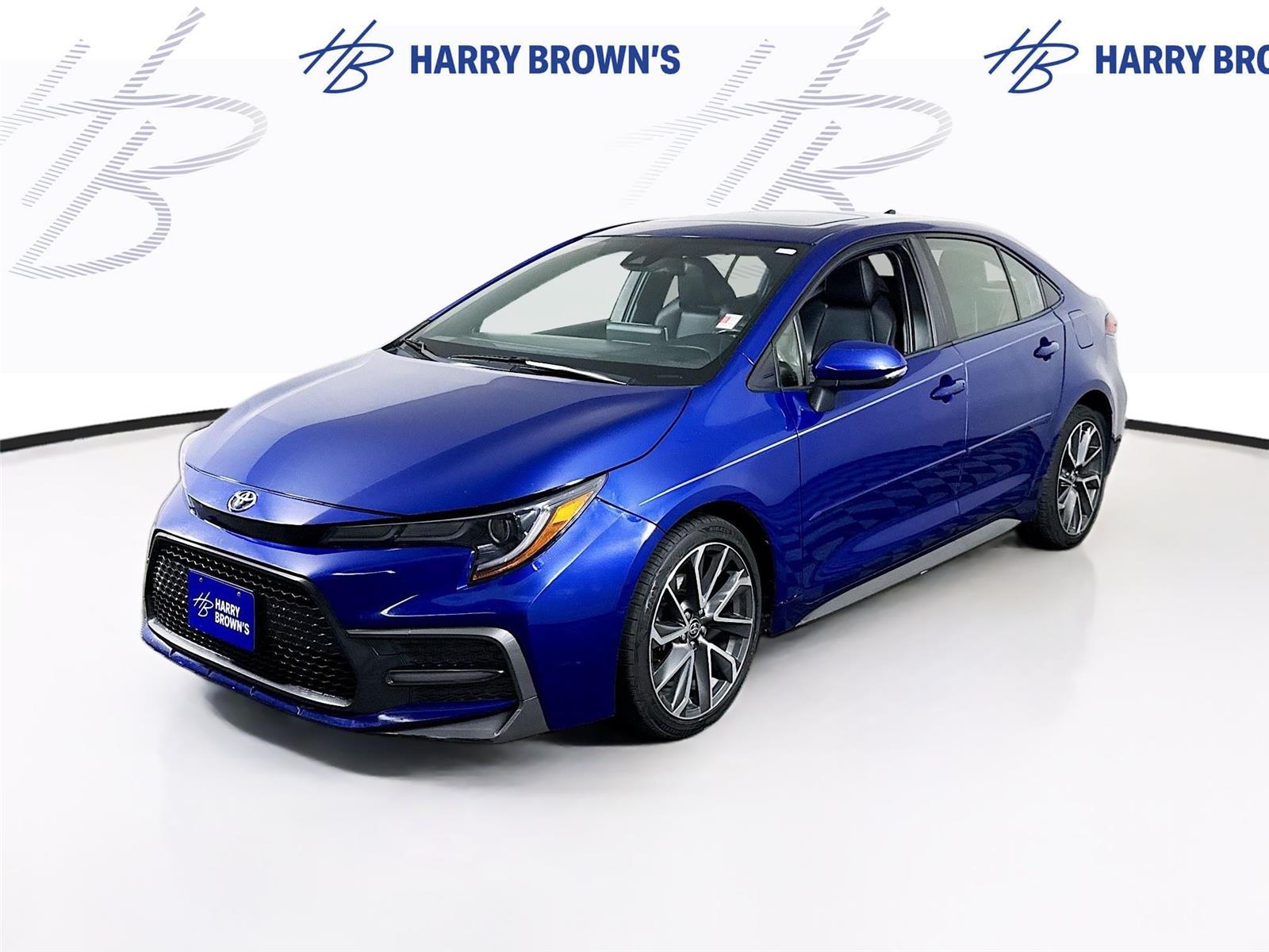 Blue Crush Metallic 2020 Toyota Corolla XSE FWD Sedan Front-Wheel Drive Continuously Variable Transmission
