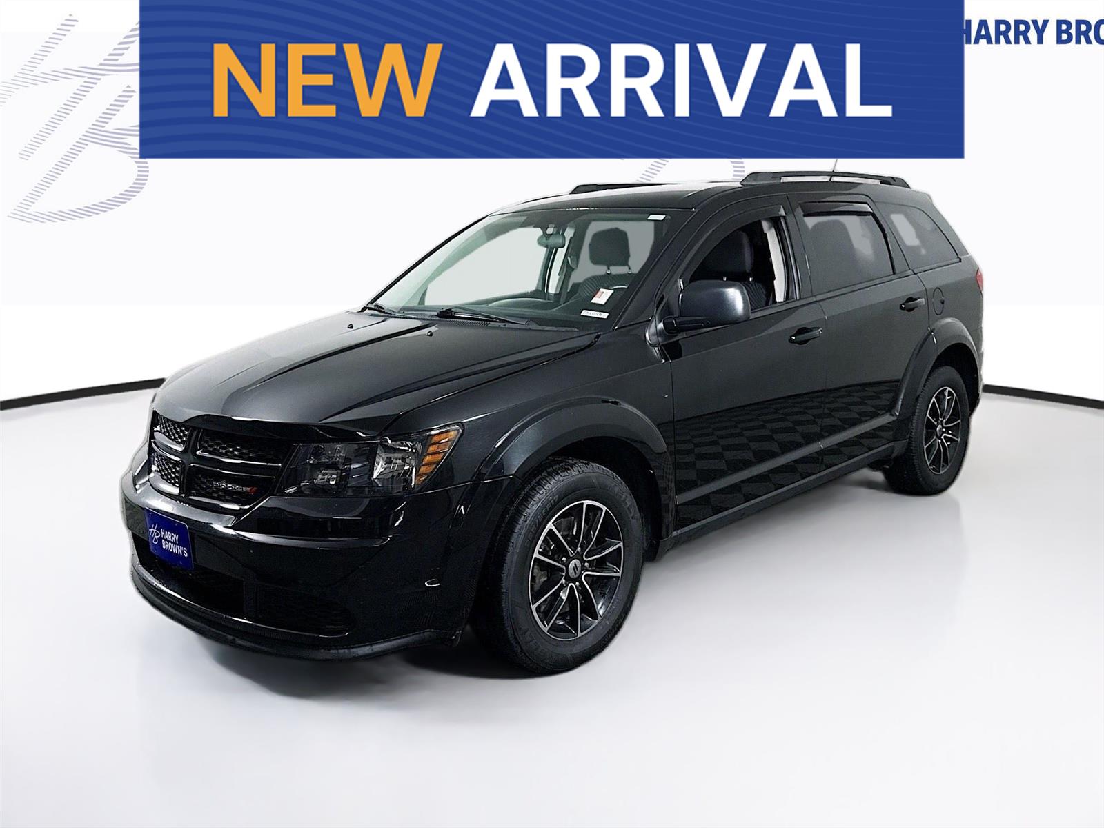 Pitch Black Clearcoat 2018 Dodge Journey SE FWD SUV / Crossover Front-Wheel Drive 4-Speed Automatic