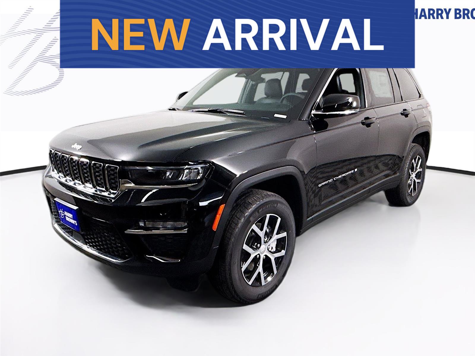 Diamond Black Crystal Pearlcoat 2025 Jeep Grand Cherokee Limited 4WD SUV / Crossover Four-Wheel Drive 8-Speed Automatic