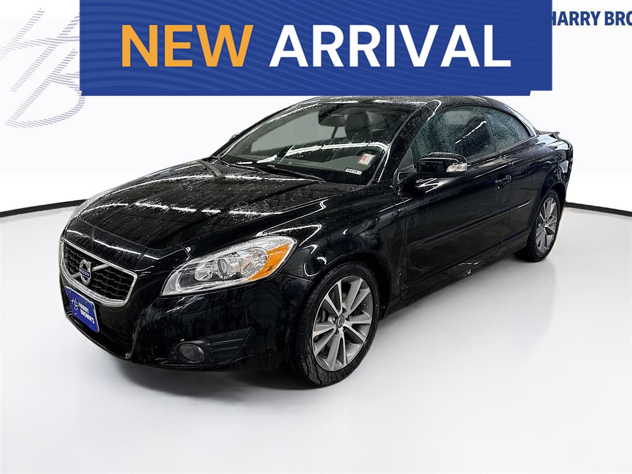 Black 2011 Volvo C70 T5 Convertible Front-Wheel Drive Automatic