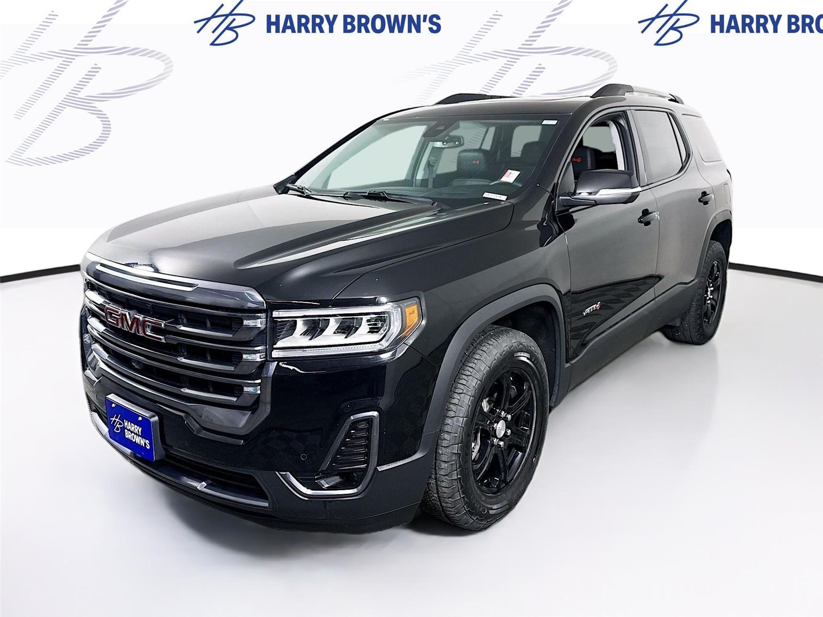 Black (Ebony Twilight Metallic) 2023 GMC Acadia AT4 AWD SUV / Crossover Four-Wheel Drive 9-Speed Automatic