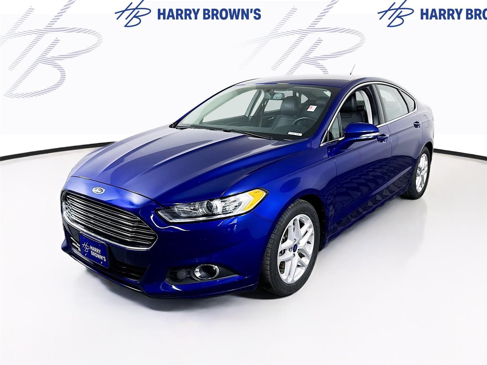 Deep Impact Blue 2015 Ford Fusion SE Sedan Front-Wheel Drive 6-Speed Automatic