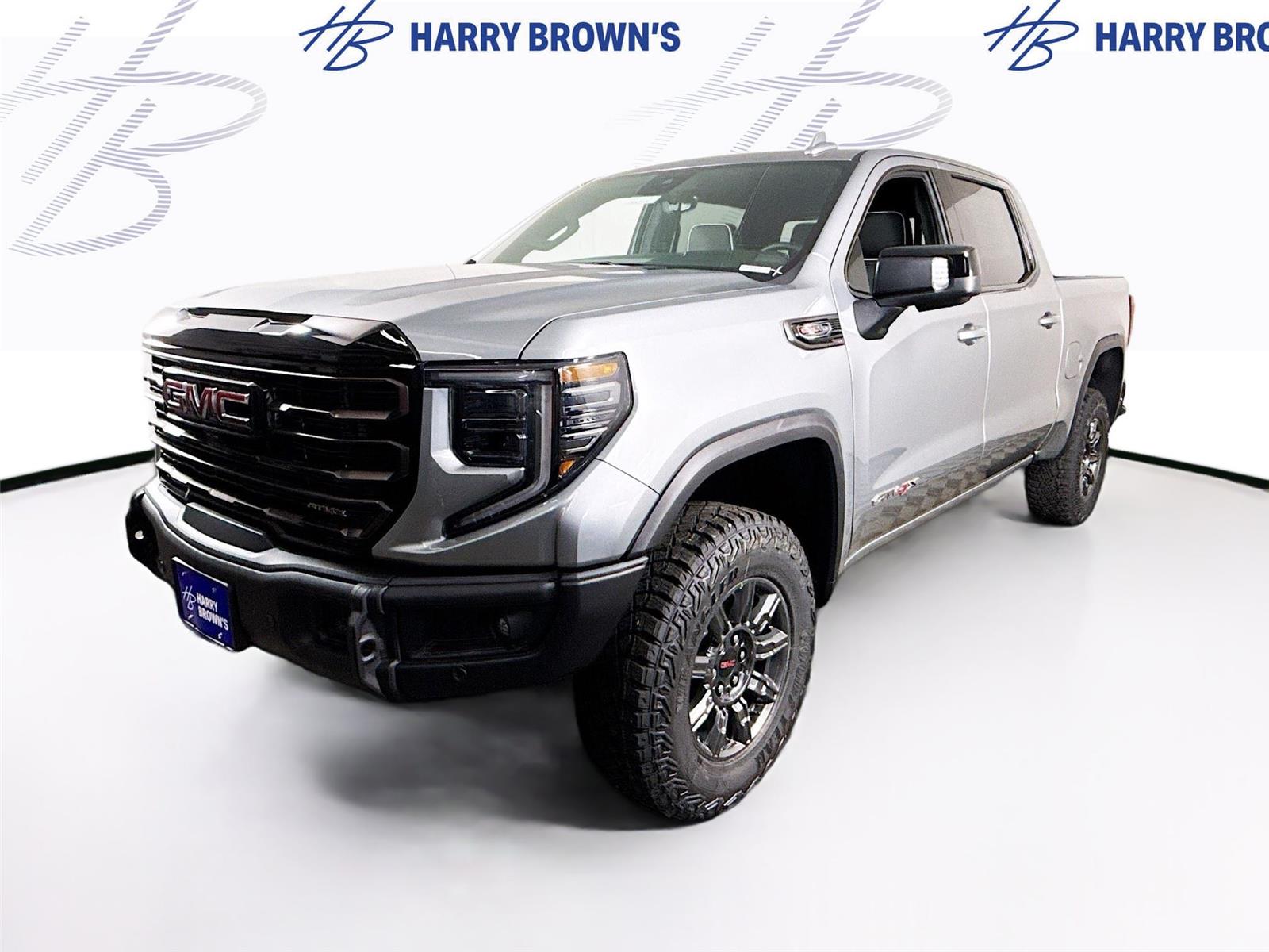 Silver 2026 GMC Sierra 1500 Pickup Truck Four-Wheel Drive Automatic