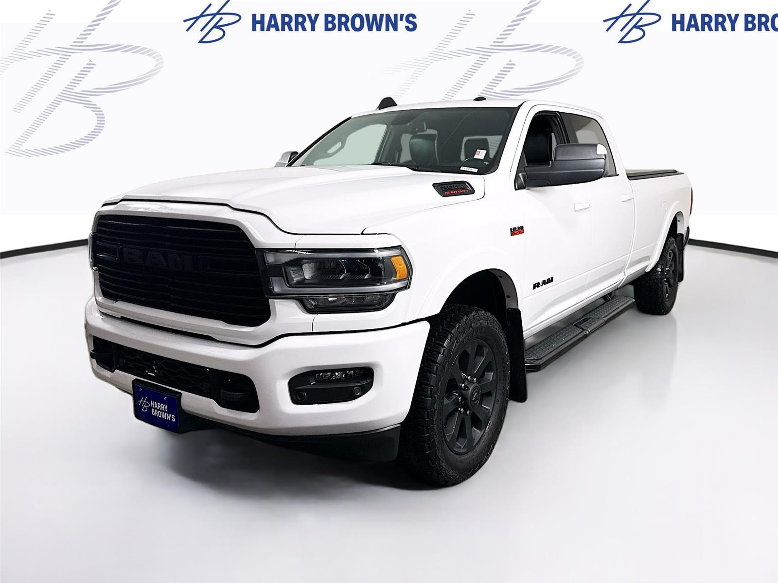 Bright White Clearcoat 2021 RAM 2500 Pickup Truck Four-Wheel Drive 8-Speed Automatic