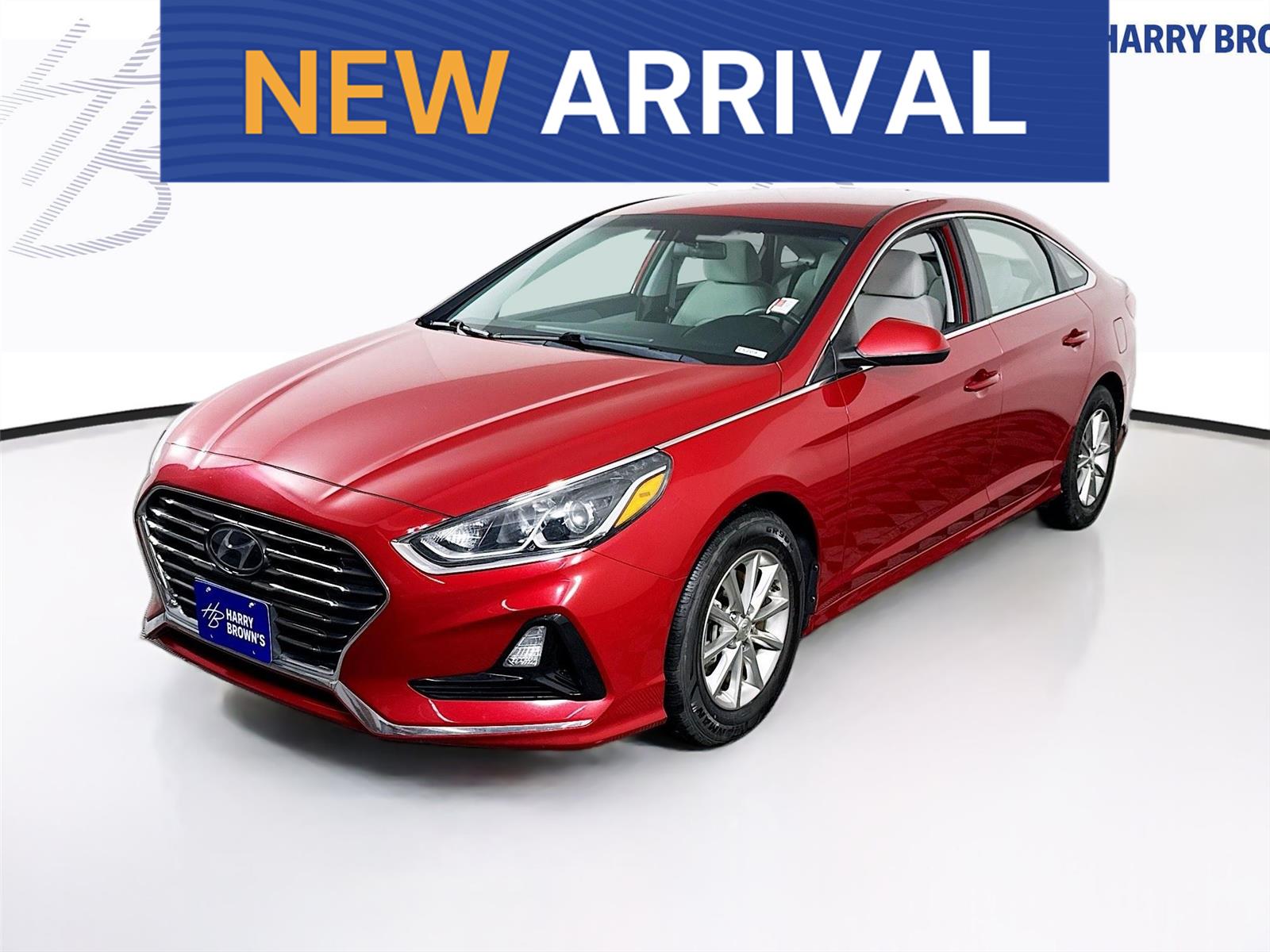 Scarlet Red 2018 Hyundai Sonata Eco FWD Sedan Front-Wheel Drive Automatic