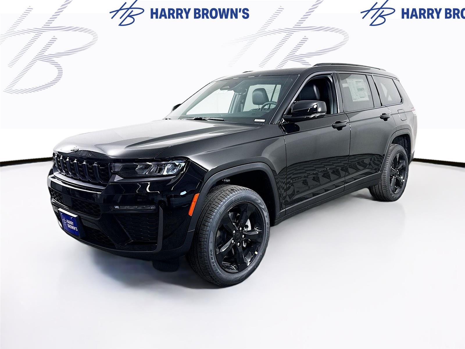 Diamond Black Crystal Pearlcoat 2026 Jeep Grand Cherokee L SUV / Crossover Four-Wheel Drive 8-Speed Automatic