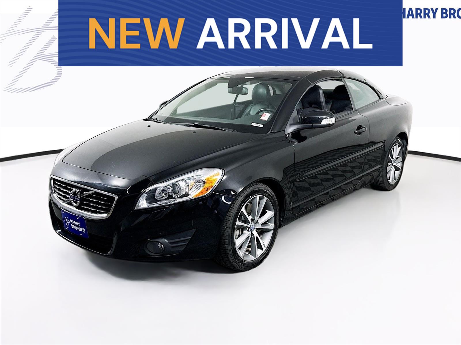 Black 2011 Volvo C70 T5 Convertible Front-Wheel Drive Automatic