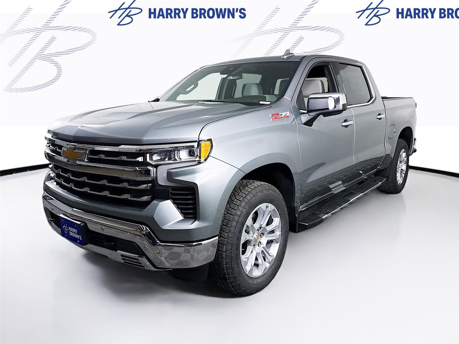 Sterling Gray Metallic 2026 Chevrolet Silverado 1500 Pickup Truck Four-Wheel Drive Automatic