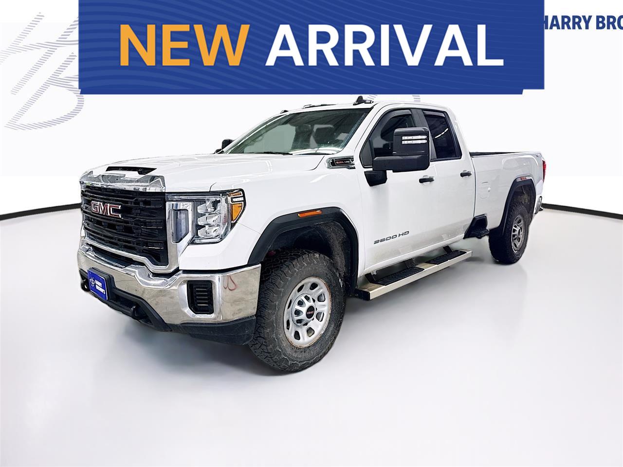 Summit White 2021 GMC Sierra 2500HD Double Cab 4WD Pickup Truck Four-Wheel Drive 6-Speed Automatic