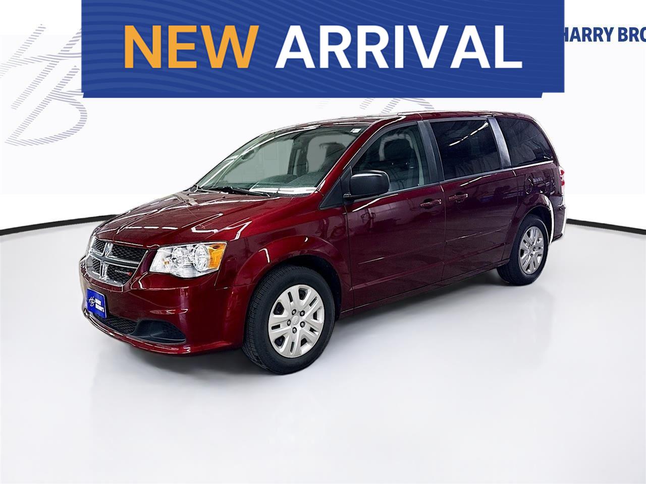 Octane Red Pearlcoat 2017 Dodge Grand Caravan SE FWD Minivan Front-Wheel Drive 6-Speed Automatic