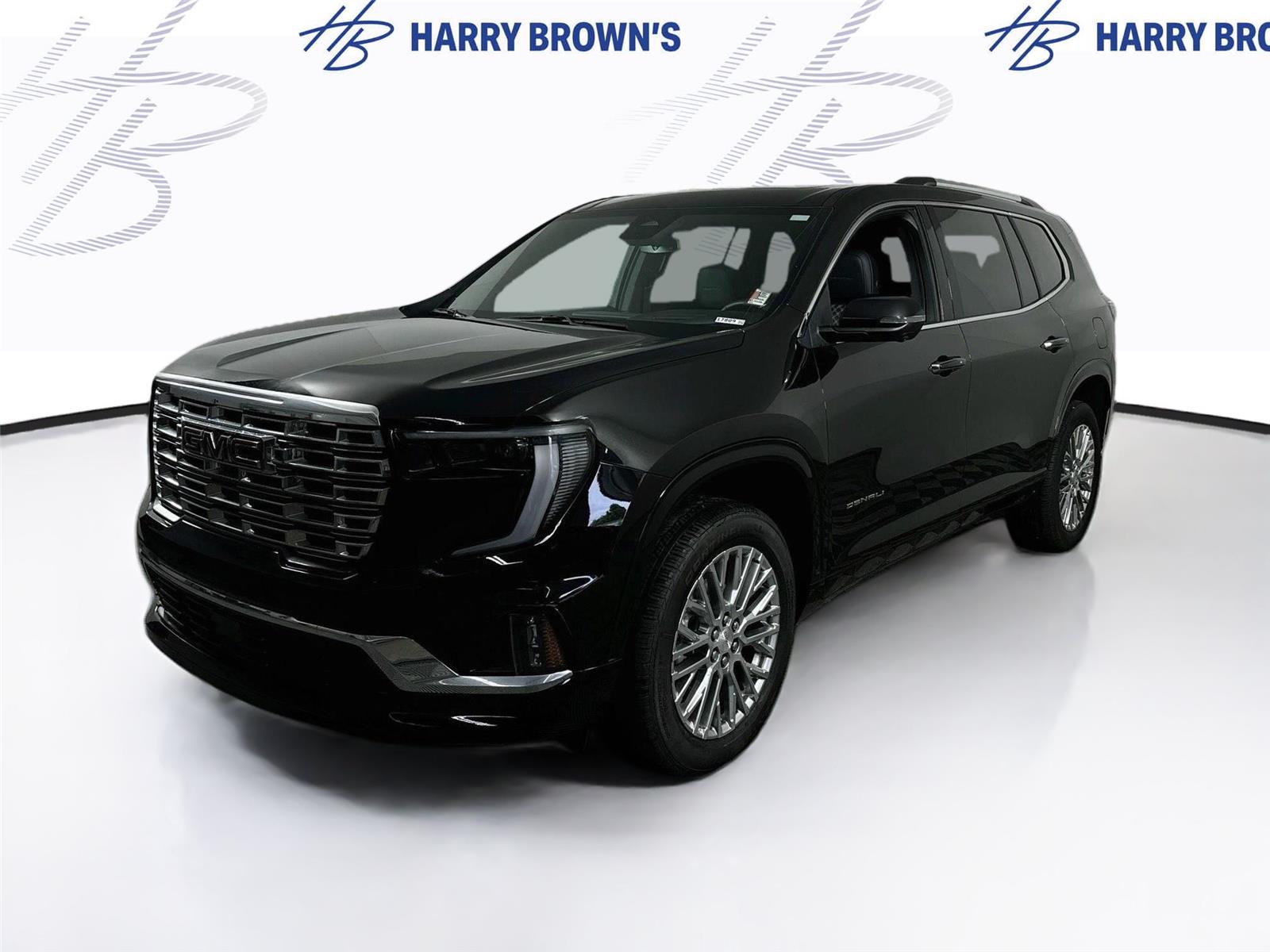 Black (Ebony Twilight Metallic) 2024 GMC Acadia SUV / Crossover Four-Wheel Drive 8-Speed Automatic