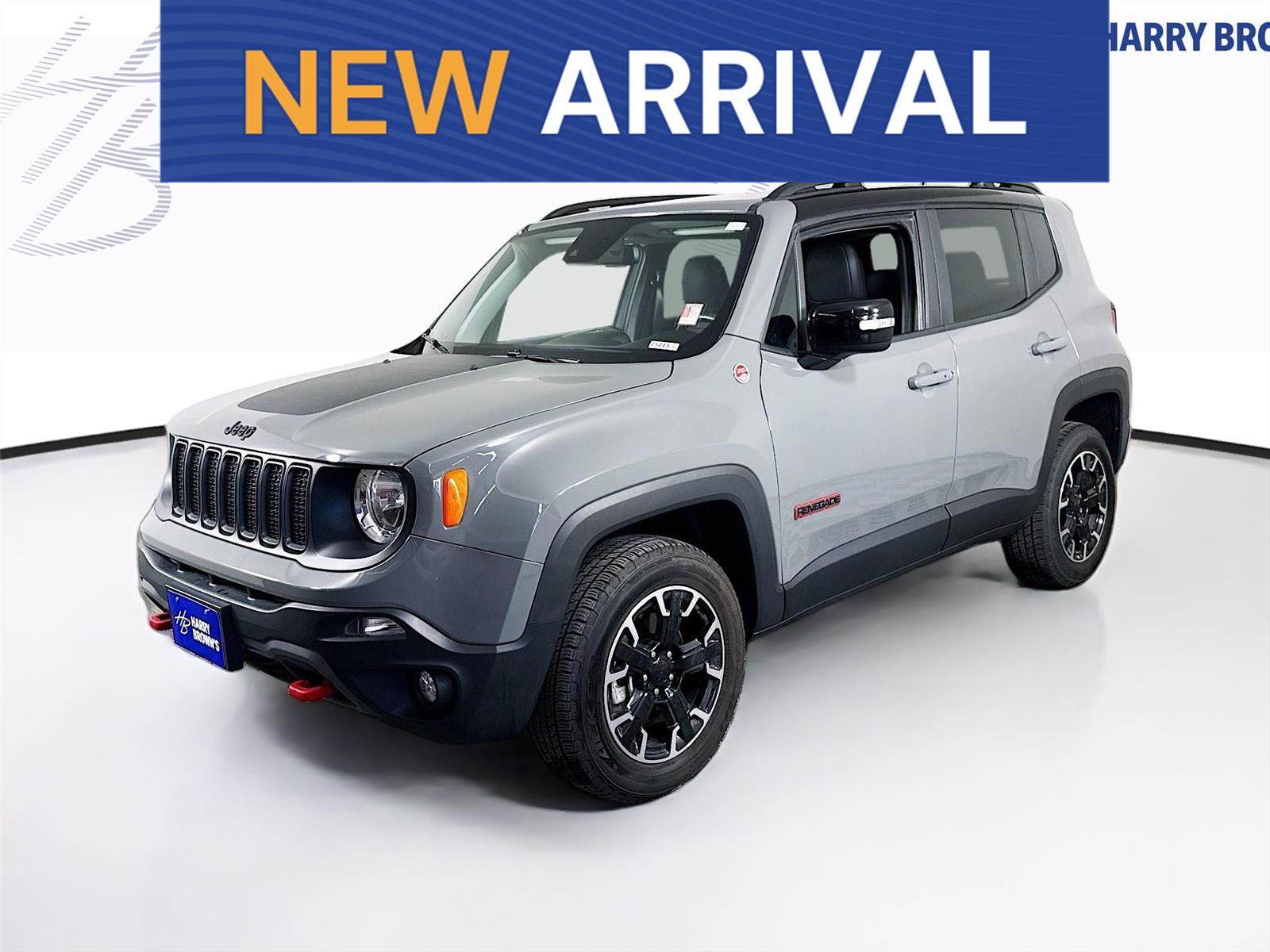Gray 2023 Jeep Renegade Trailhawk 4WD SUV / Crossover Four-Wheel Drive