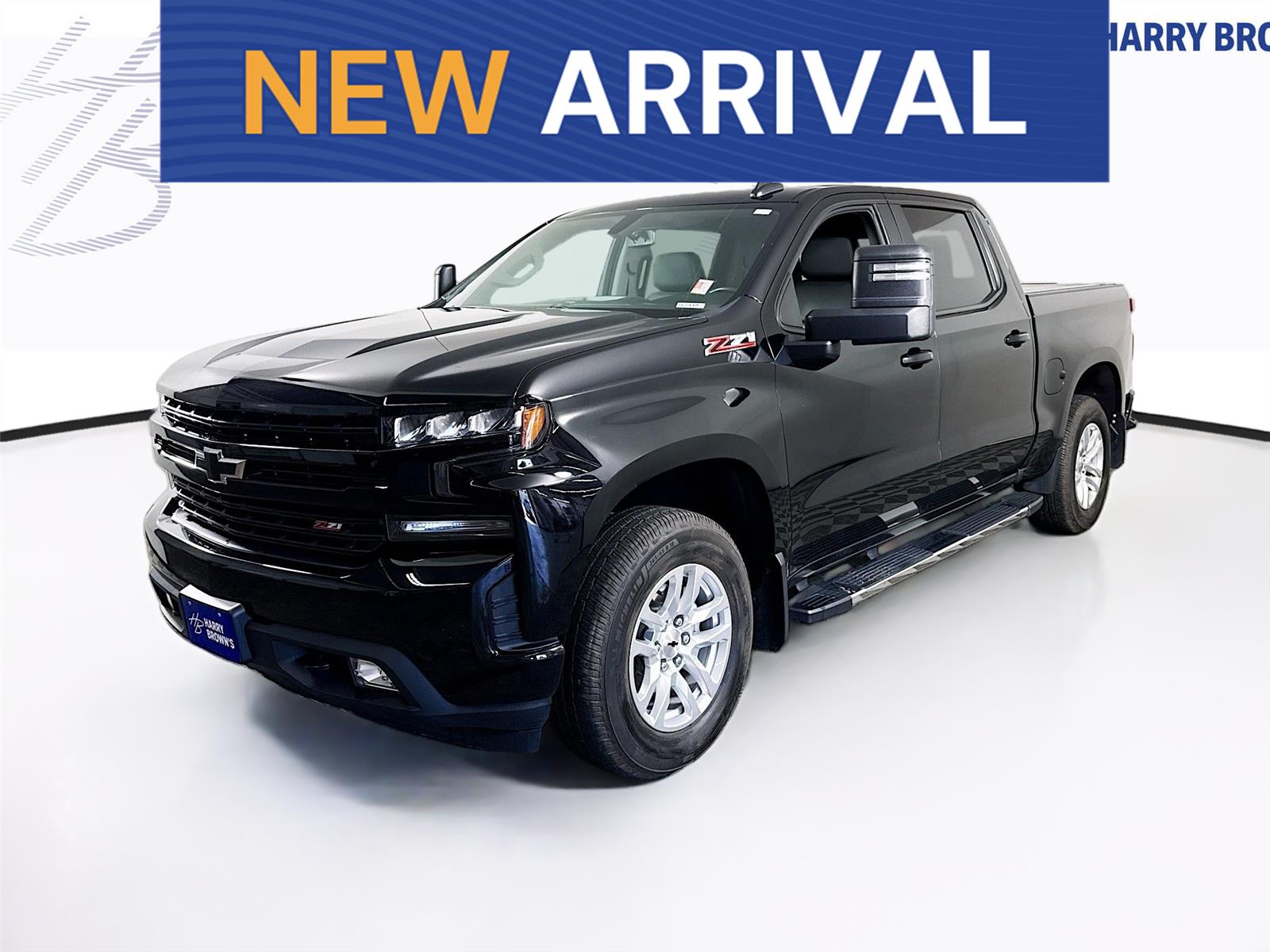 Black 2020 Chevrolet Silverado 1500 RST Crew Cab 4WD Pickup Truck Four-Wheel Drive 8-Speed Automatic